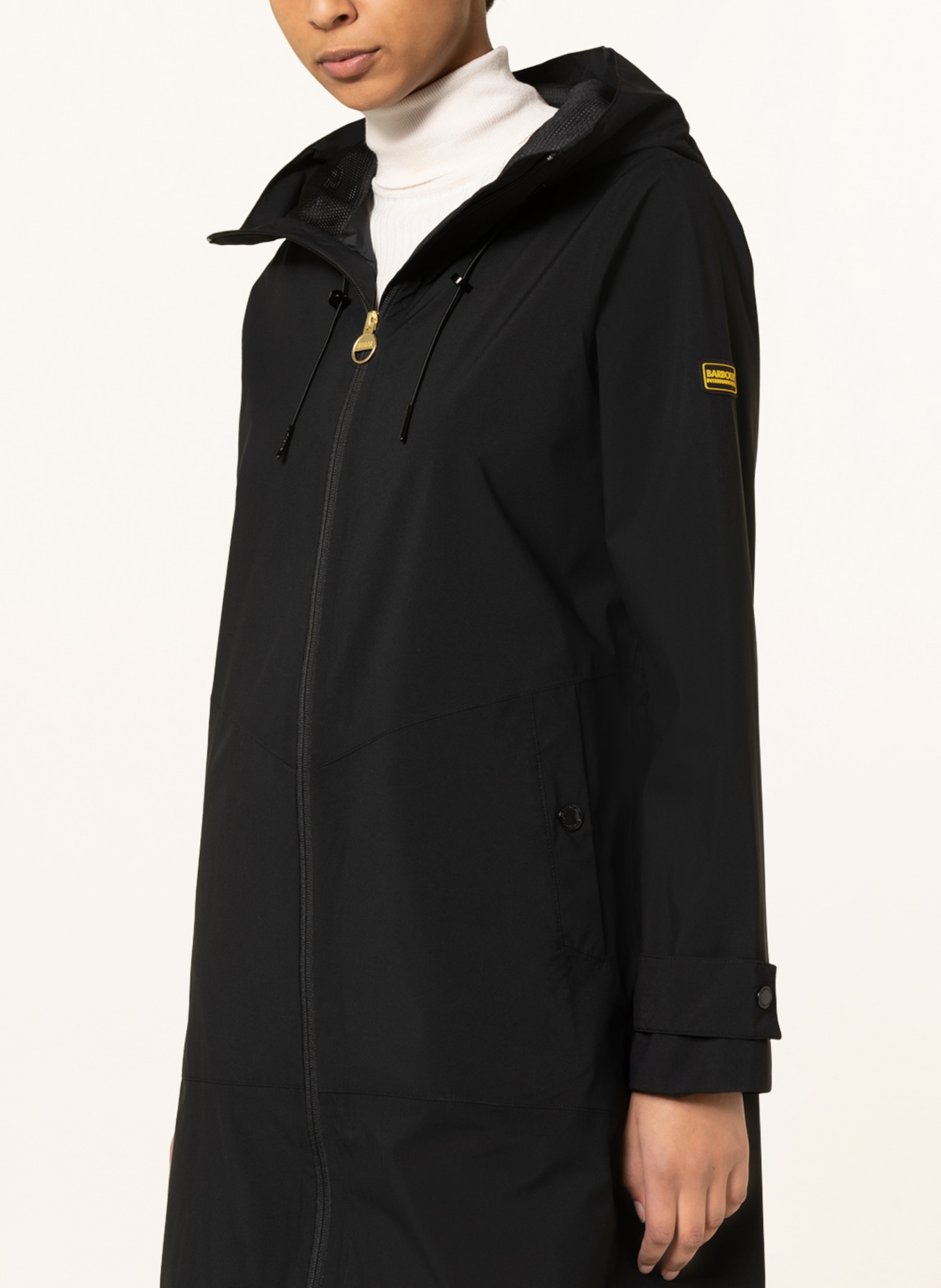 BARBOUR INTERNATIONAL Raincoat WHITLOCK, Color: BLACK (Image 5)