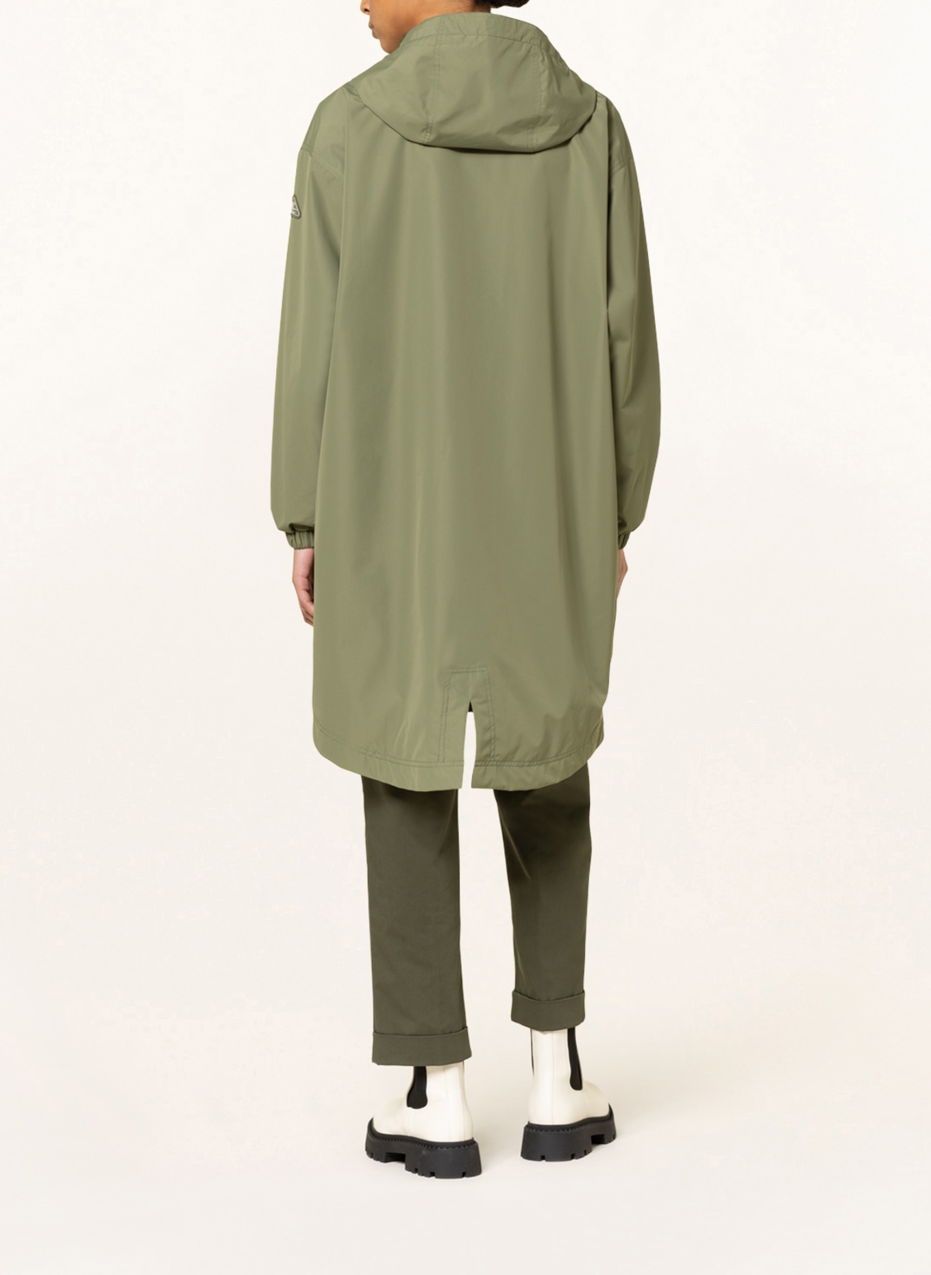 Barbour Raincoat, Color: OLIVE (Image 3)
