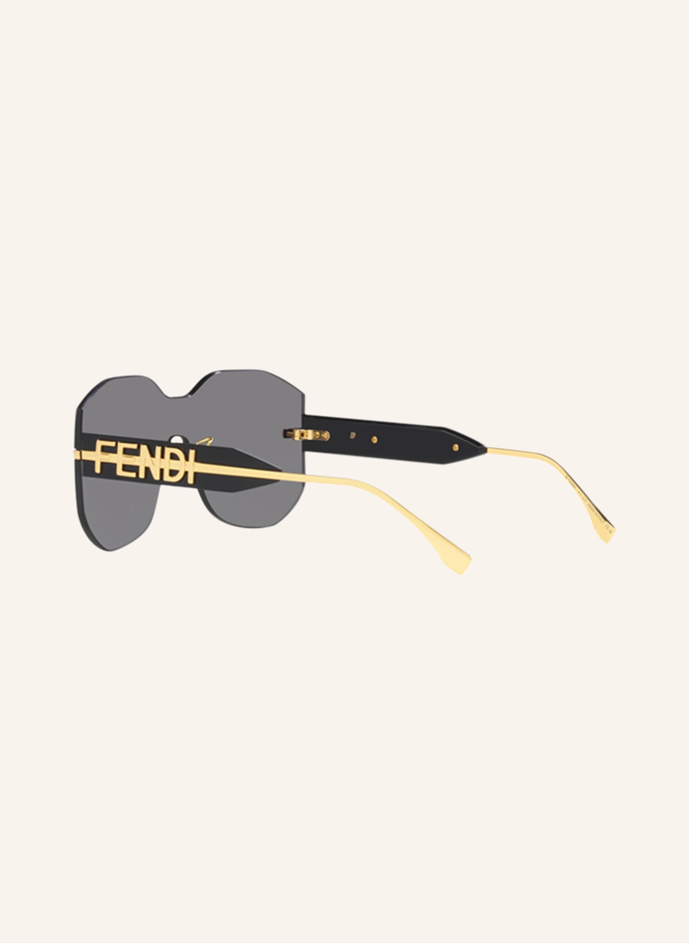 FENDI Sunglasses FN000635, Color: 2390L1 - GOLD/ DARK GRAY (Image 4)