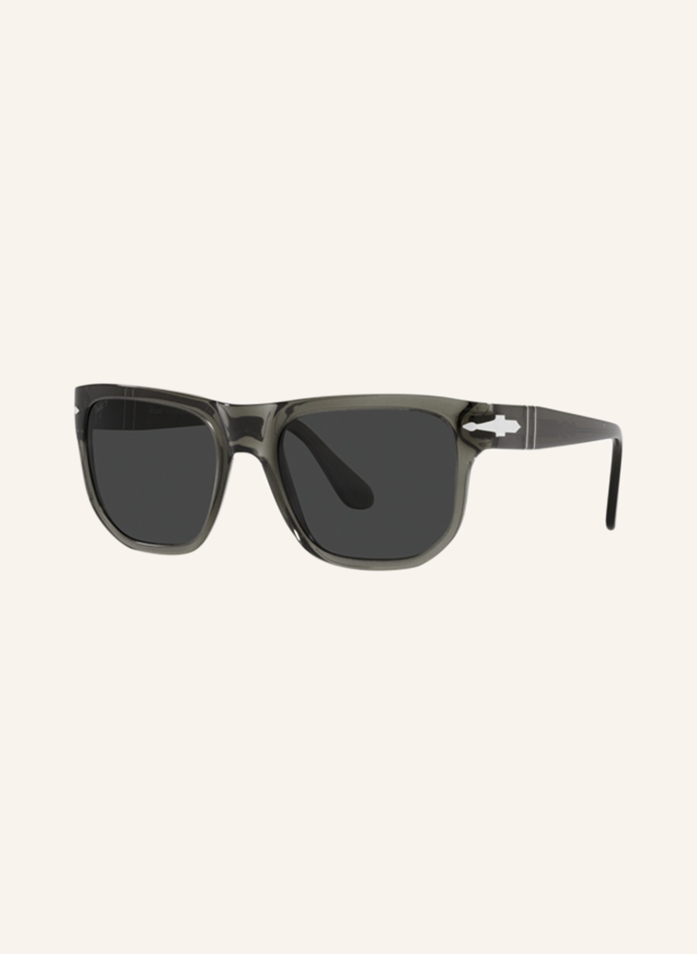 Persol Sunglasses PO3306S, Color: 110348 - GRAY/ DARK GRAY POLARIZED (Image 1)