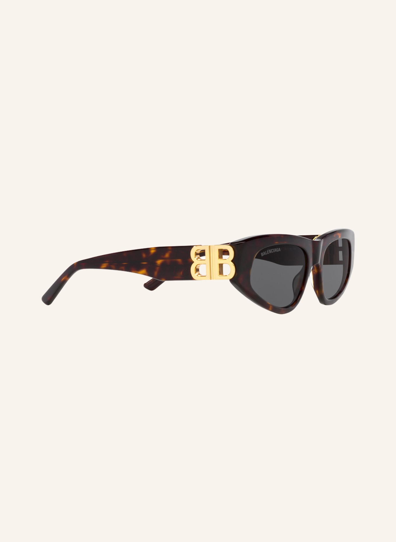 BALENCIAGA Okulary przeciwsłoneczne BB0095S: 1800J1 – HAVANA/ ZIELONY