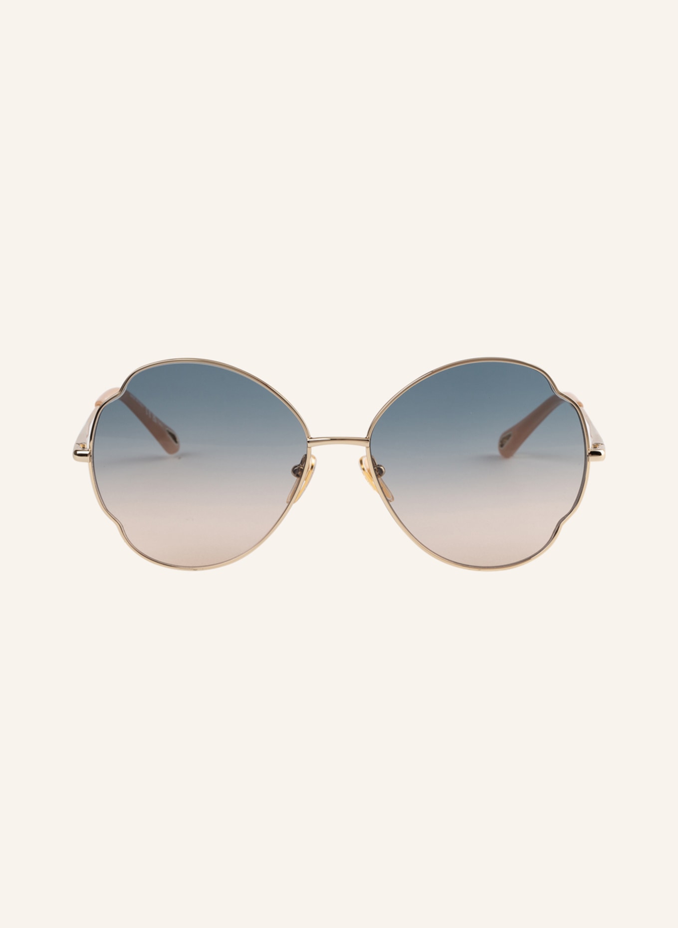 Chloé Sunglasses JONI, Color: 2350I1 - GOLD/ BLUE GRADIENT (Image 2)
