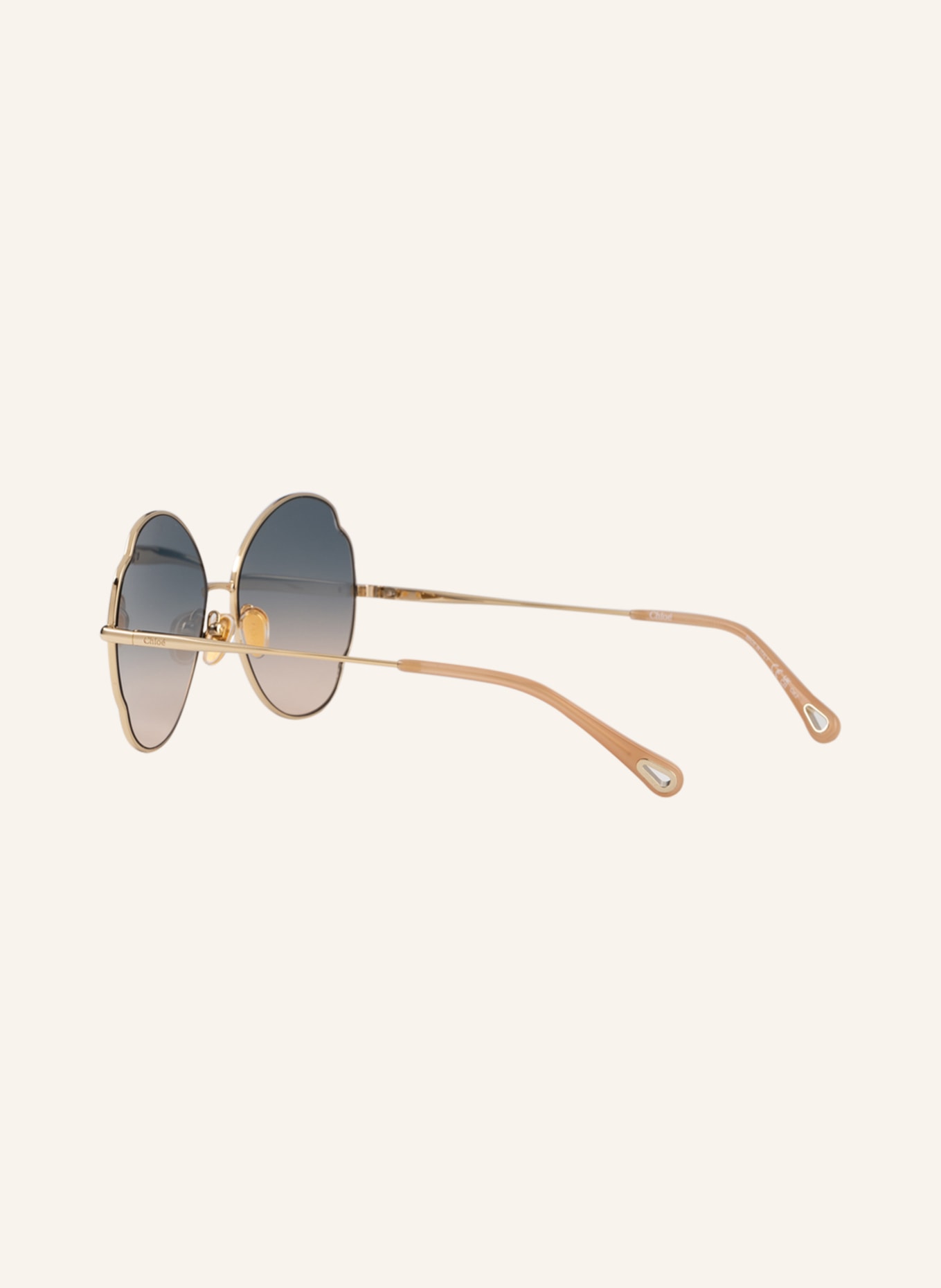 Chloé Sonnenbrille JONI, Farbe: 2350I1 - GOLD/ BLAU VERLAUF (Bild 4)