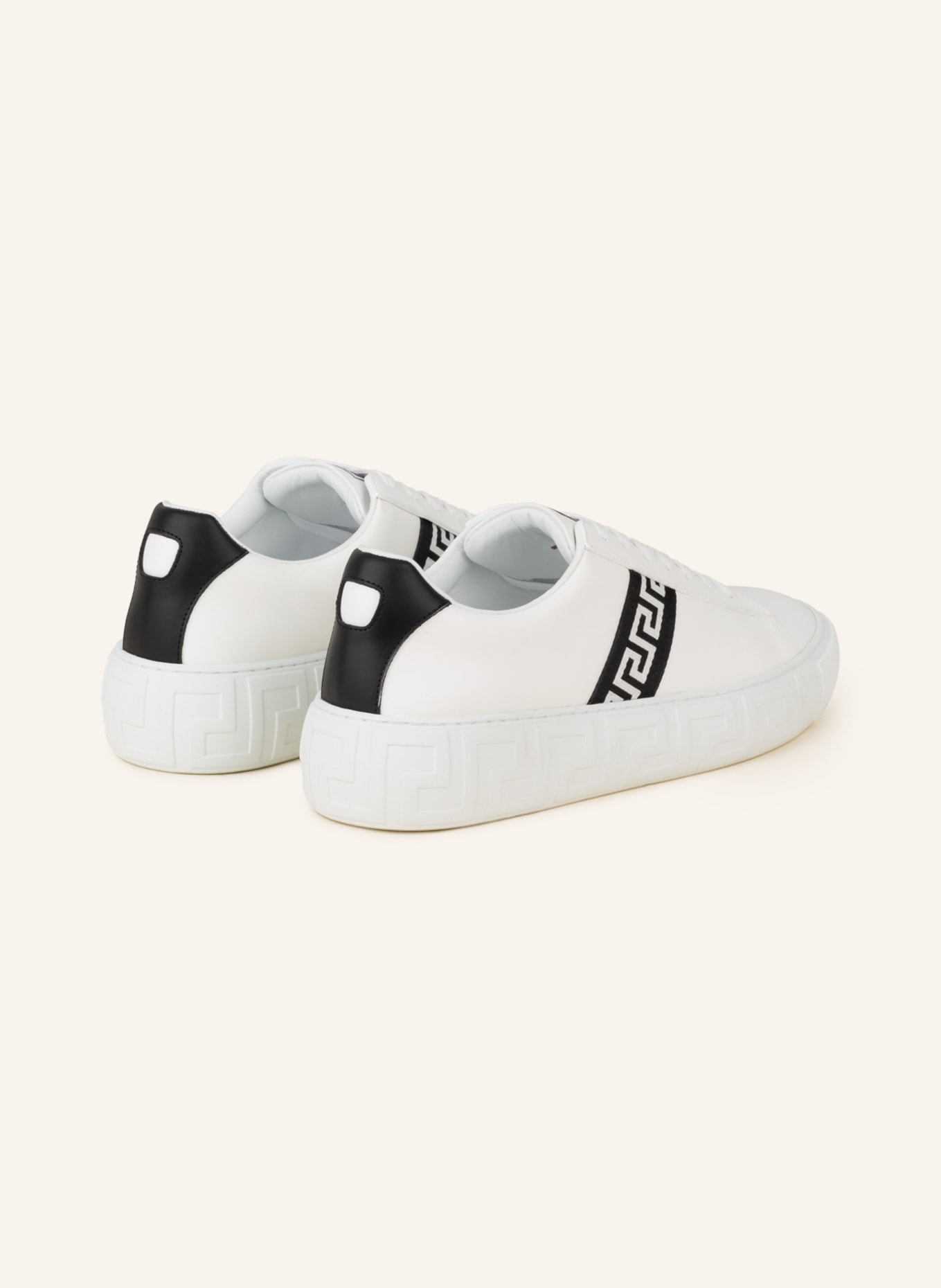 VERSACE Sneakers GRECA, Color: WHITE/ BLACK (Image 2)