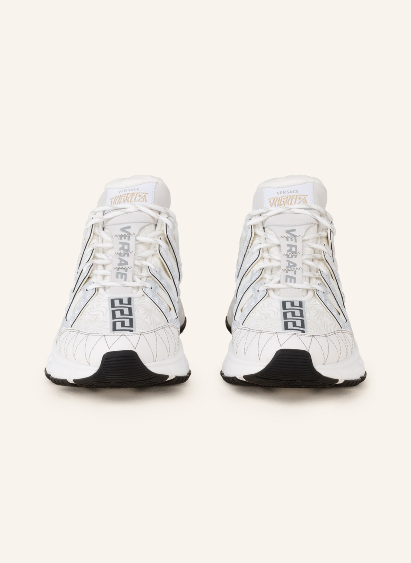 VERSACE Sneakers TRIGRECA, Color: WHITE/ BLACK (Image 3)
