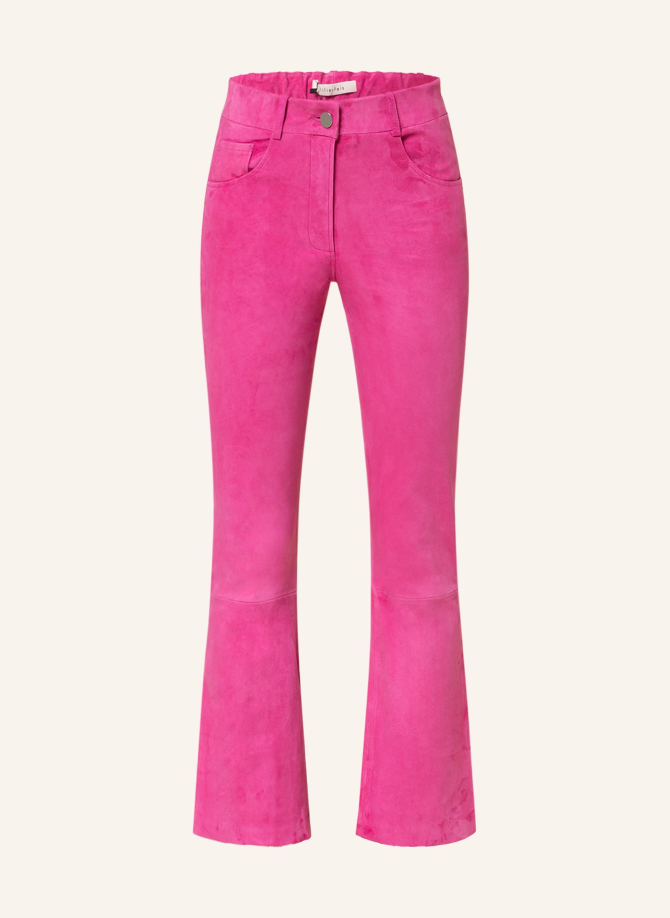 lilienfels Leather trousers, Color: PINK (Image 1)