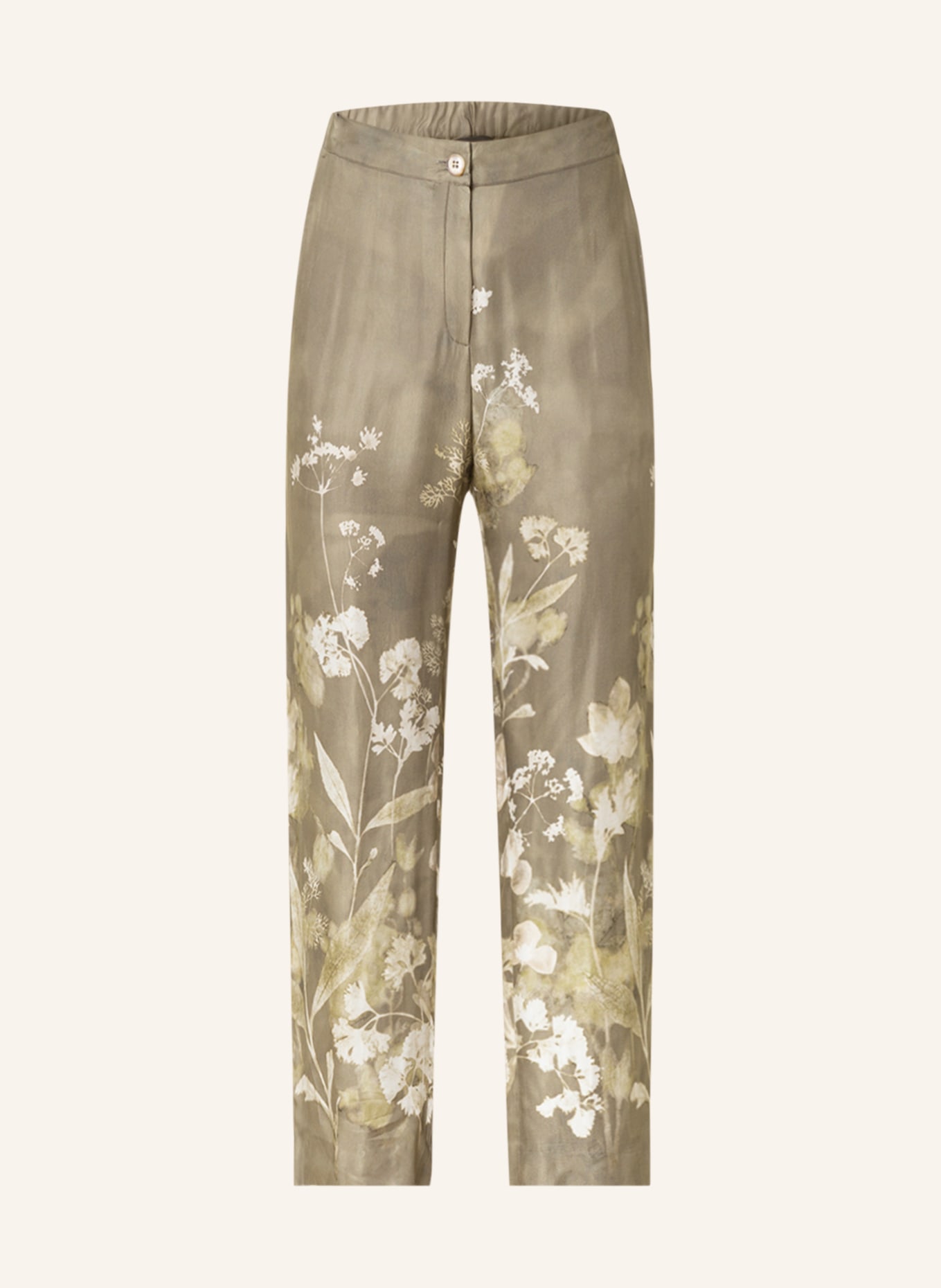 ELENA MIRO Culottes: LIGHT GREEN