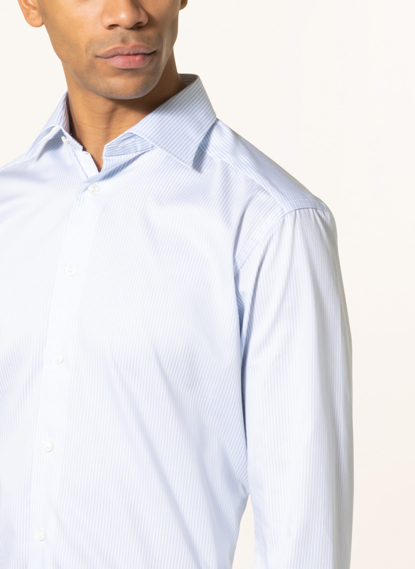 ETON Shirt slim fit , Color: LIGHT BLUE/ WHITE (Image 4)
