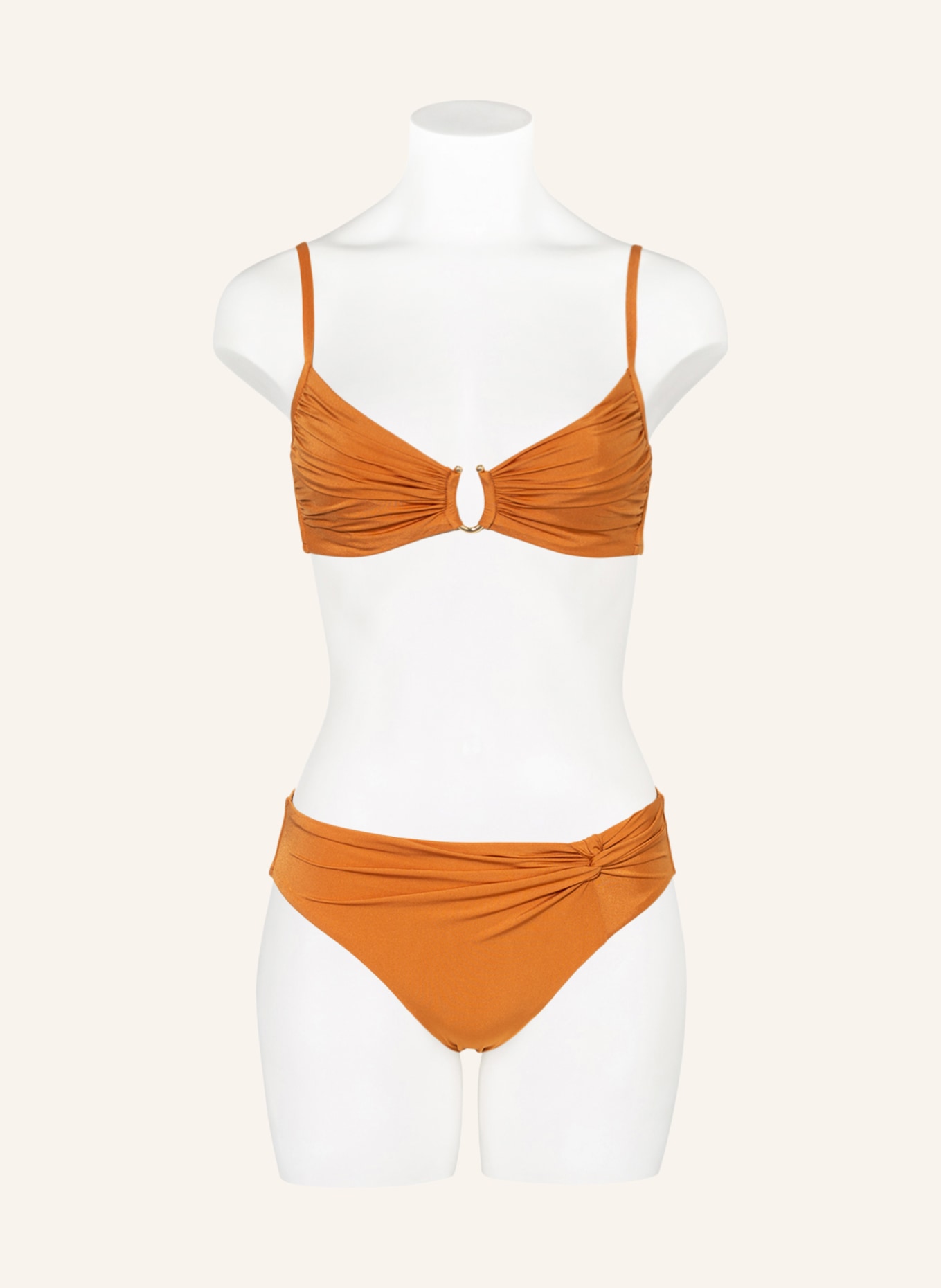 MARYAN MEHLHORN Underwired bikini top ELEVATION, Color: DARK ORANGE (Image 2)