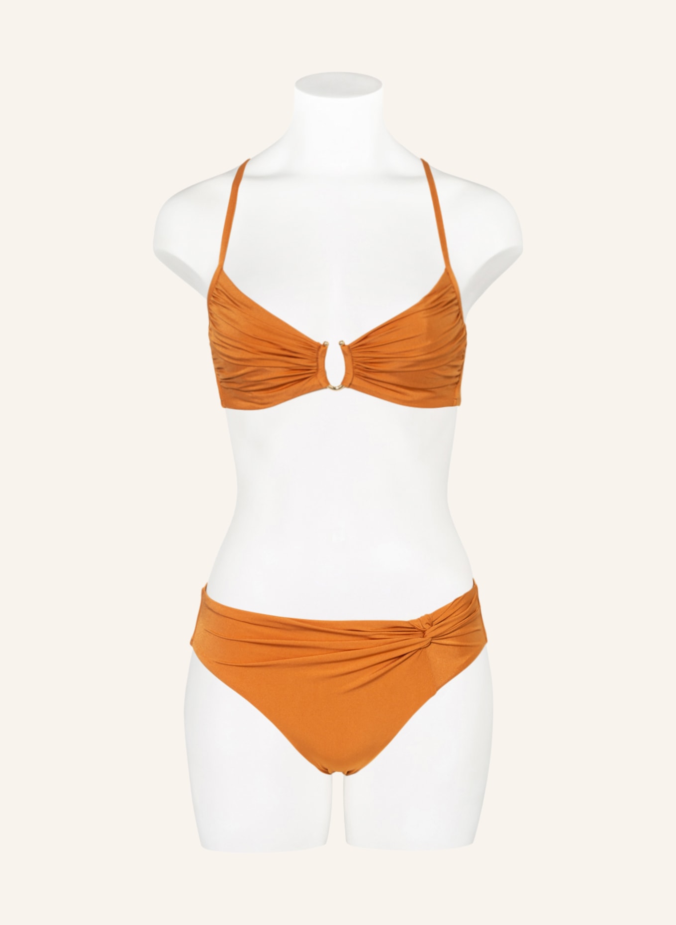 MARYAN MEHLHORN Underwired bikini top ELEVATION, Color: DARK ORANGE (Image 4)