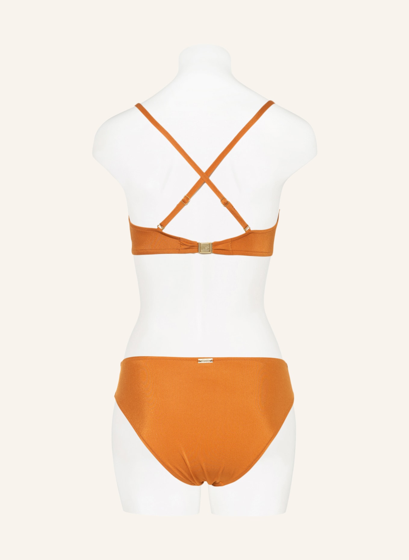 MARYAN MEHLHORN Underwired bikini top ELEVATION, Color: DARK ORANGE (Image 5)