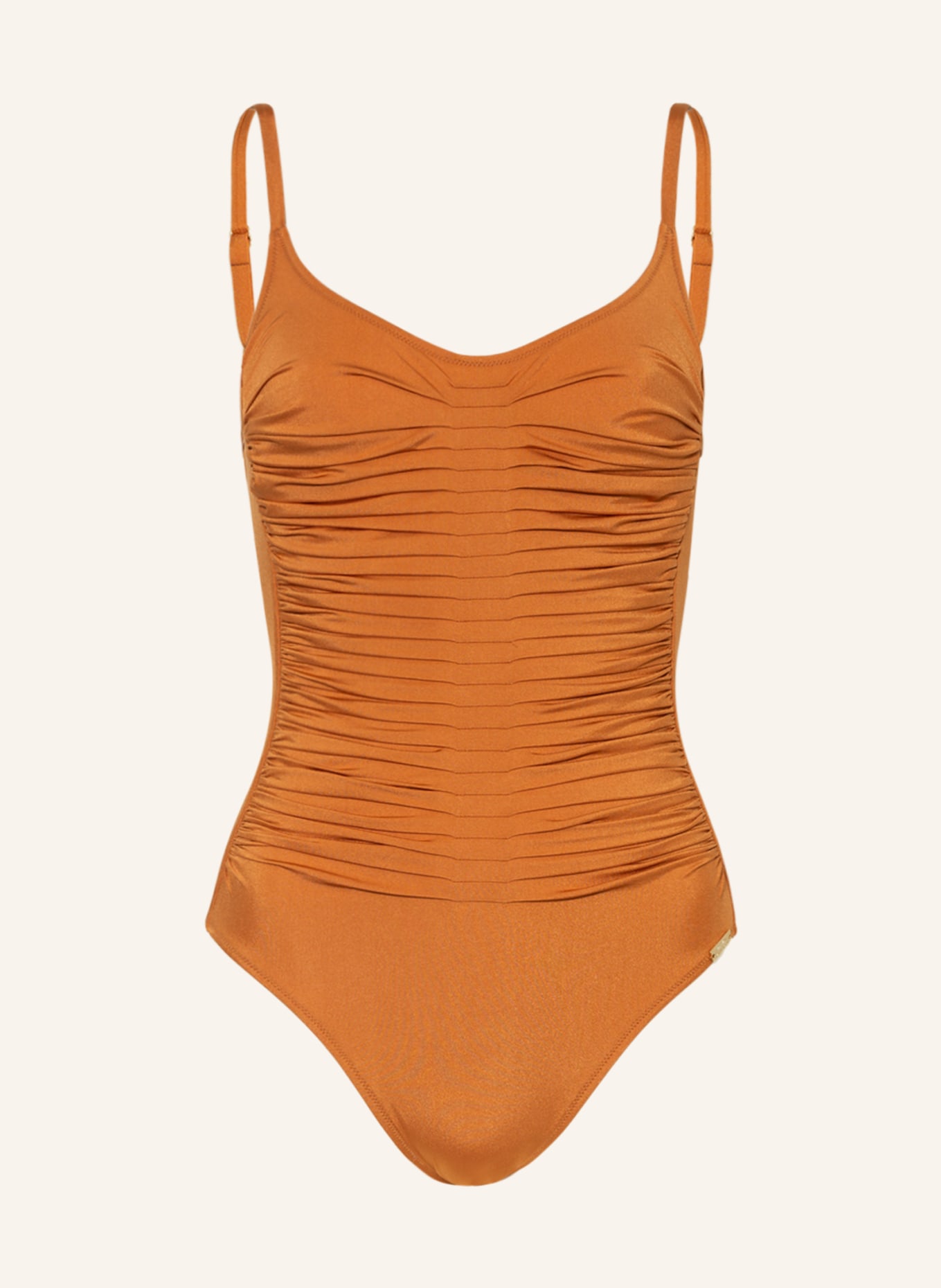 MARYAN MEHLHORN Underwired swimsuit ELEVATION, Color: DARK ORANGE (Image 1)