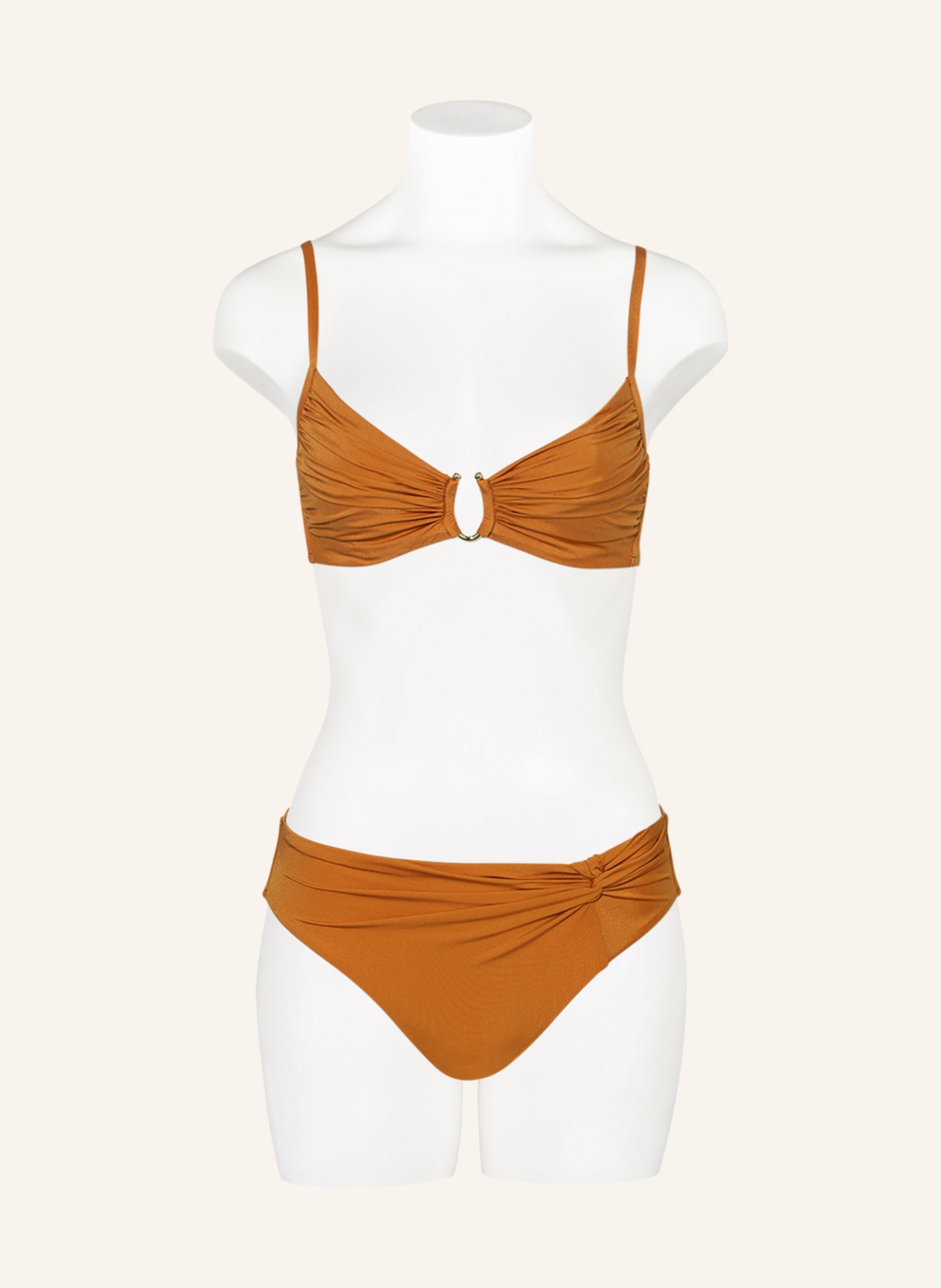 MARYAN MEHLHORN Basic bikini bottoms ELEVATION, Color: DARK ORANGE (Image 2)