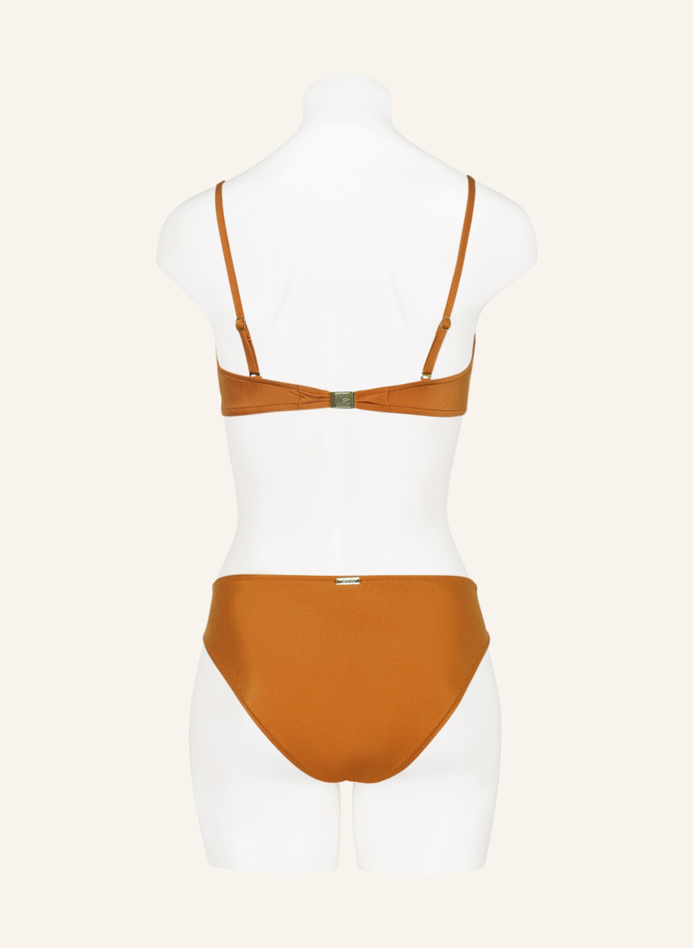 MARYAN MEHLHORN Basic bikini bottoms ELEVATION, Color: DARK ORANGE (Image 3)