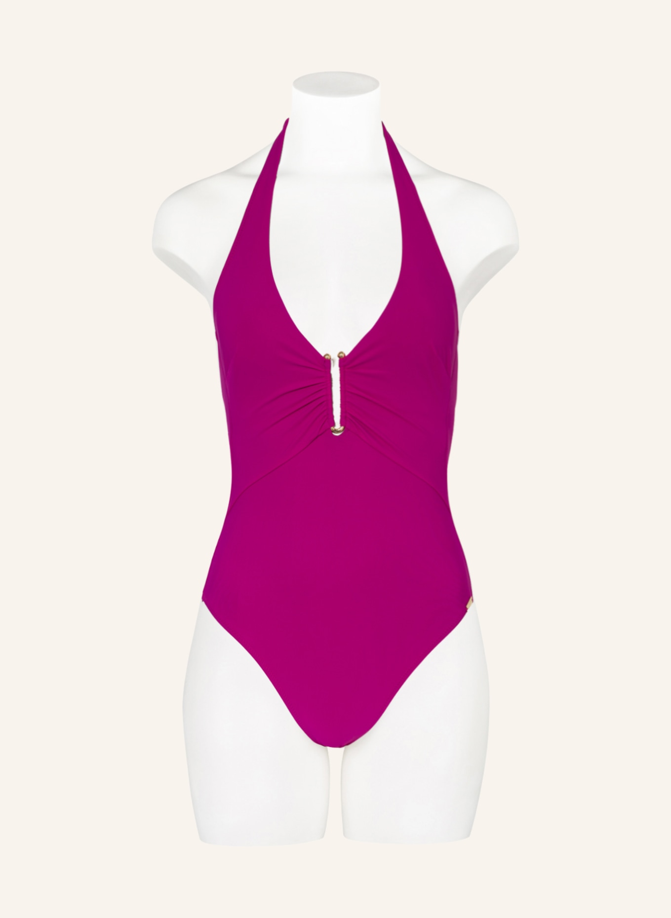 MARYAN MEHLHORN Neckholder-Badeanzug HONESTY, Farbe: FUCHSIA (Bild 2)