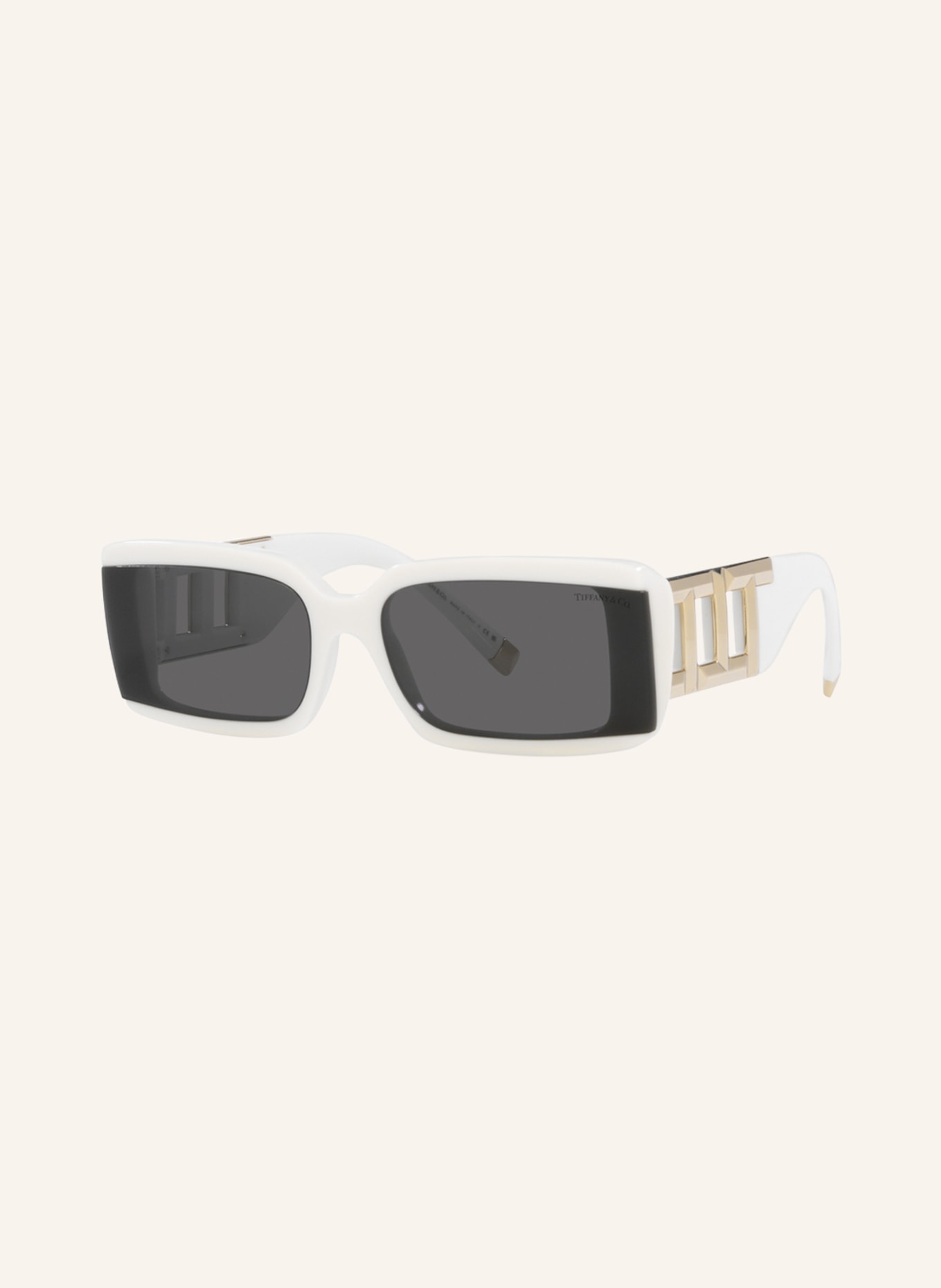 TIFFANY & Co. Sunglasses TF4197, Color: 8357S4 - WHITE / GRAY (Image 1)