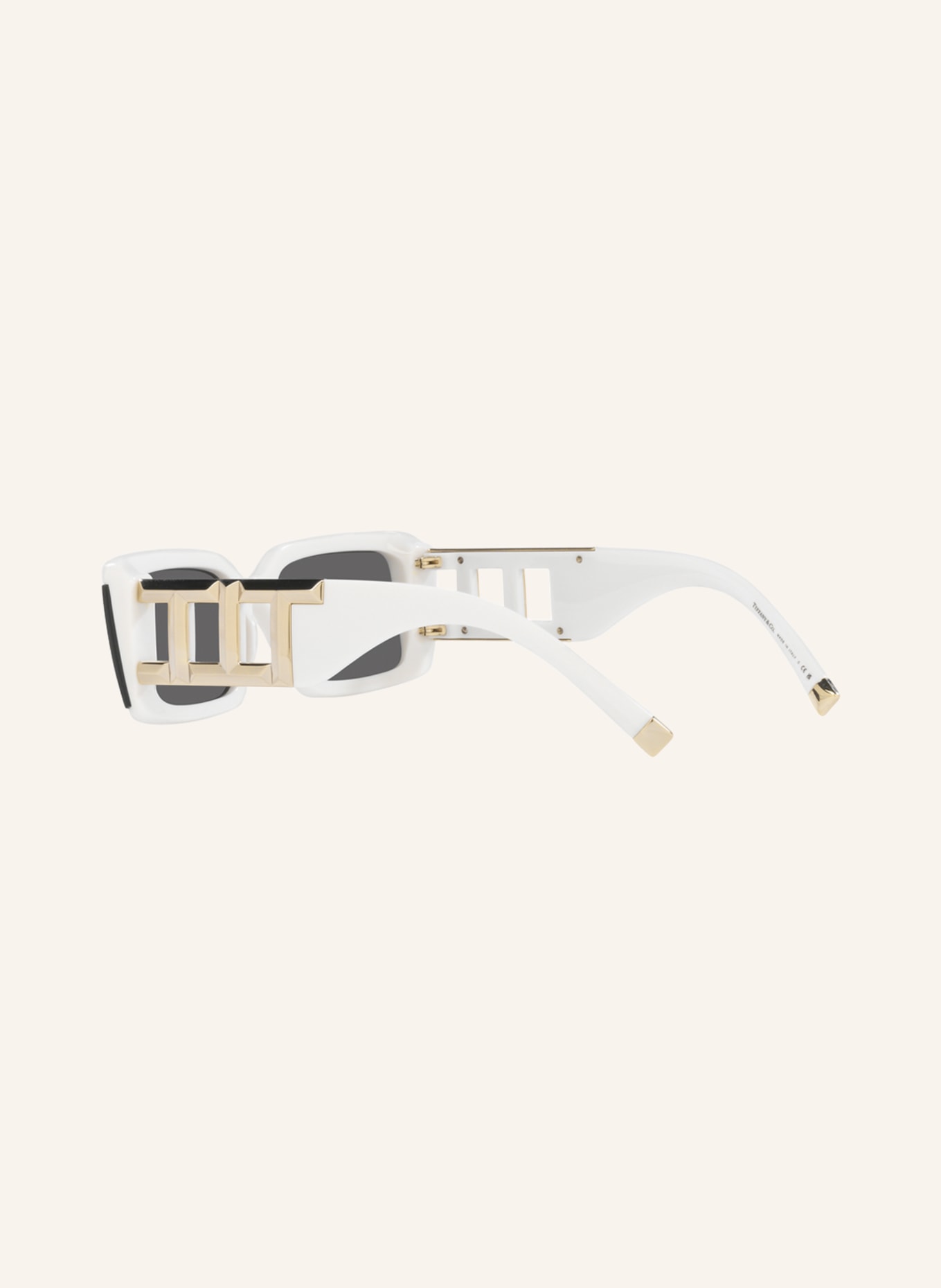 TIFFANY & Co. Sunglasses TF4197, Color: 8357S4 - WHITE / GRAY (Image 4)