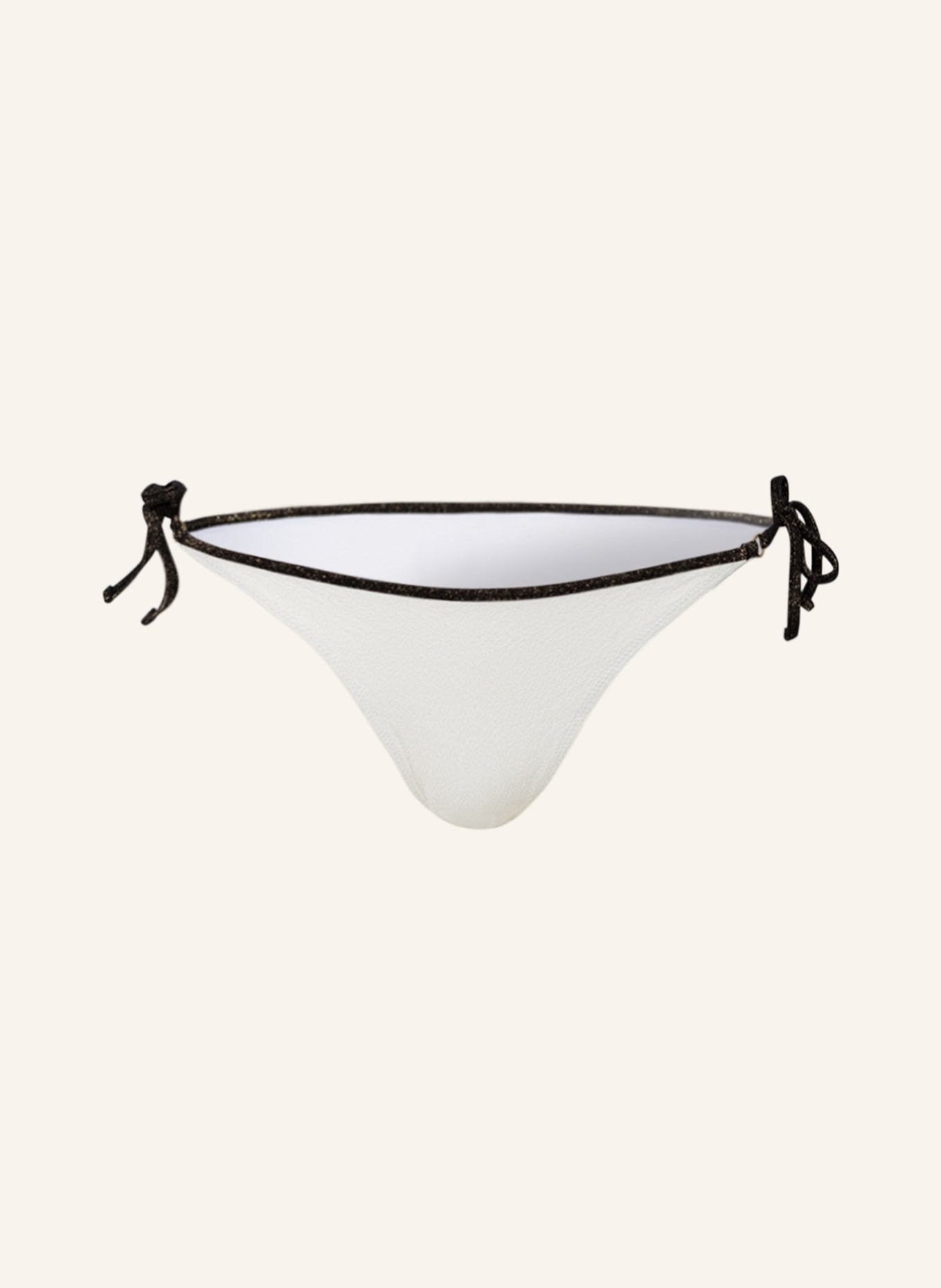 BANANA MOON COUTURE Triangle bikini bottoms SALAMINA DISA, Color: ECRU (Image 1)