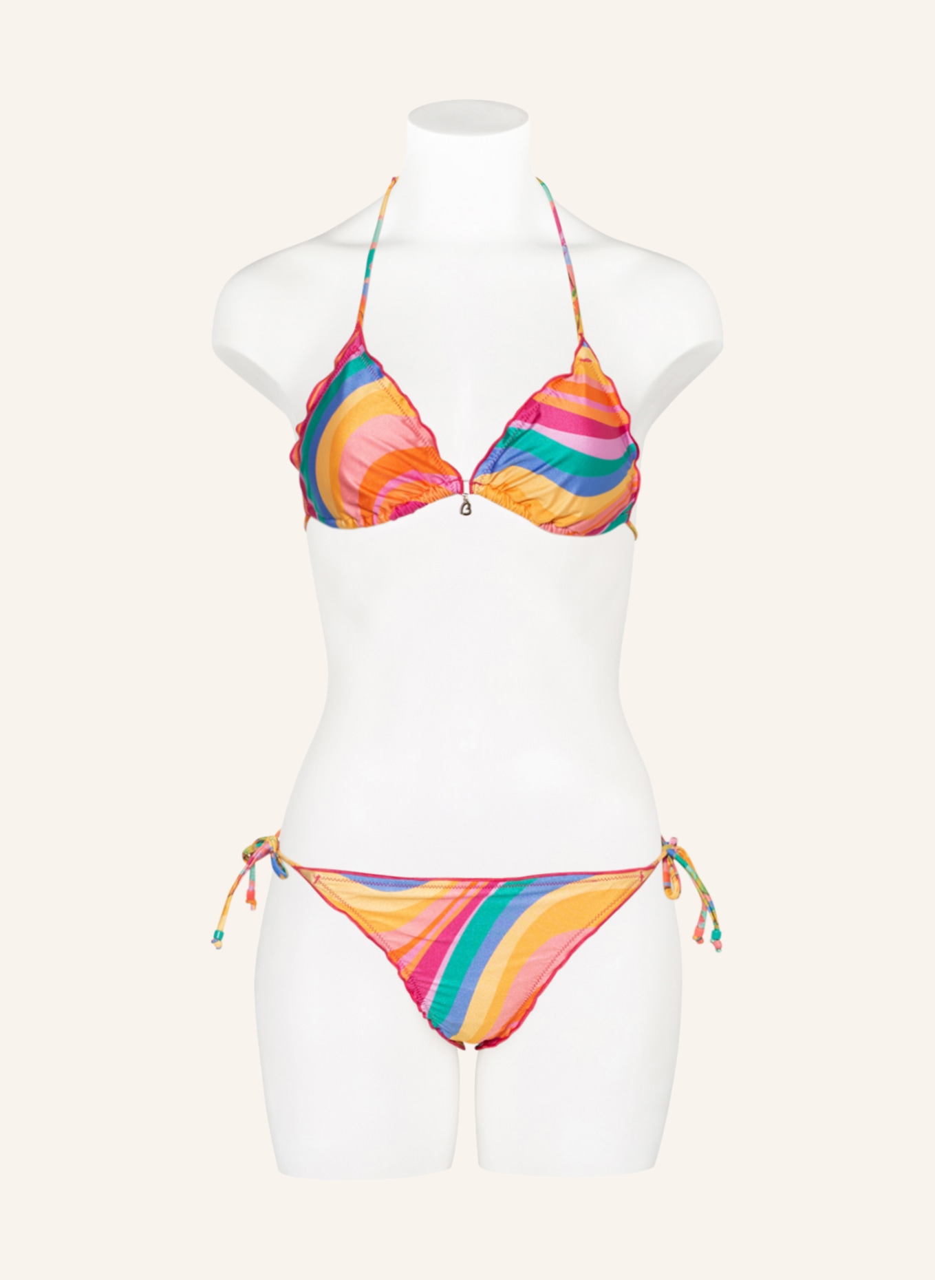 BANANA MOON Triangel-Bikini-Hose SCOOBY LUMA, Farbe: GELB/ PINK/ BLAU (Bild 2)