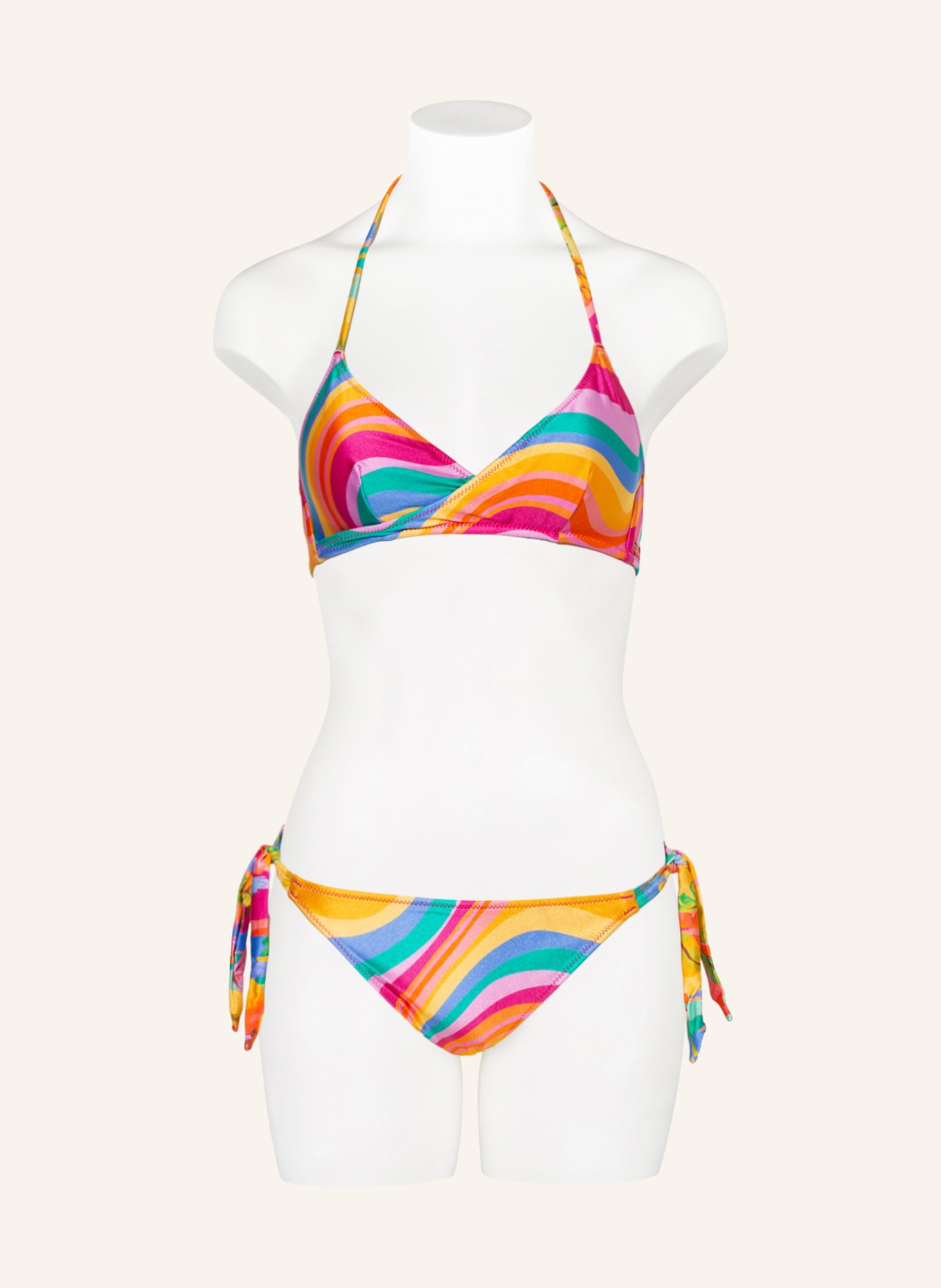 BANANA MOON Triangel-Bikini-Hose SCOOBY DASIA, Farbe: ORANGE/ BLAU/ PINK (Bild 2)