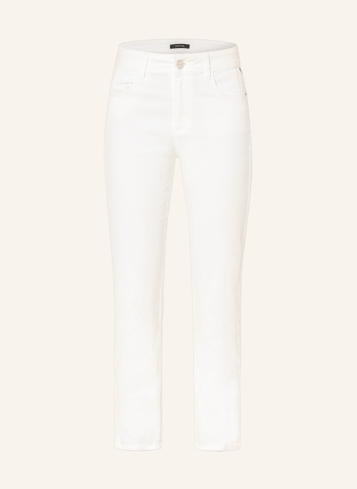 comma Skinny Jeans, Farbe: 0120 white (Bild 1)