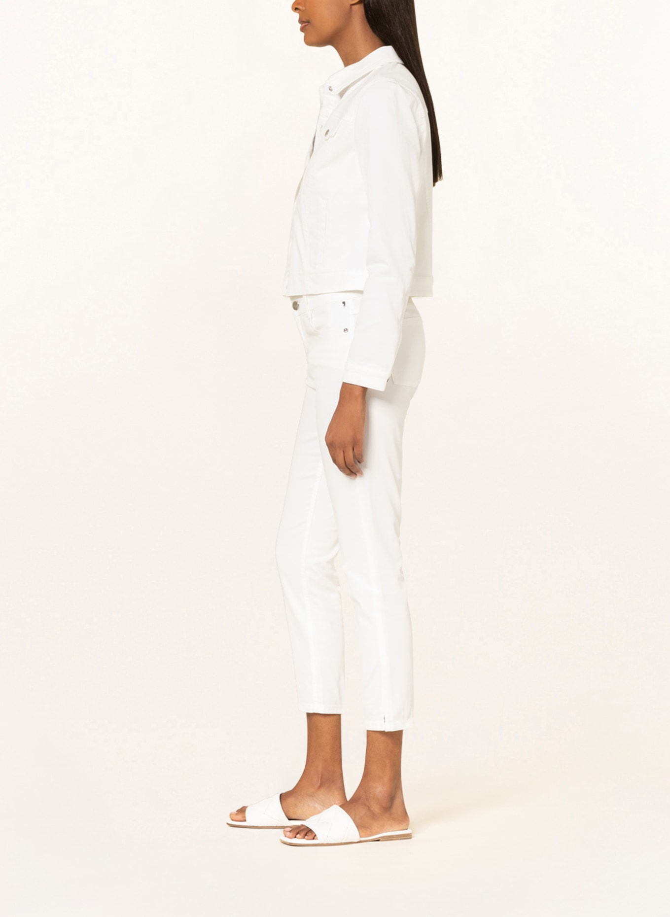 comma Skinny Jeans, Farbe: 0120 white (Bild 4)
