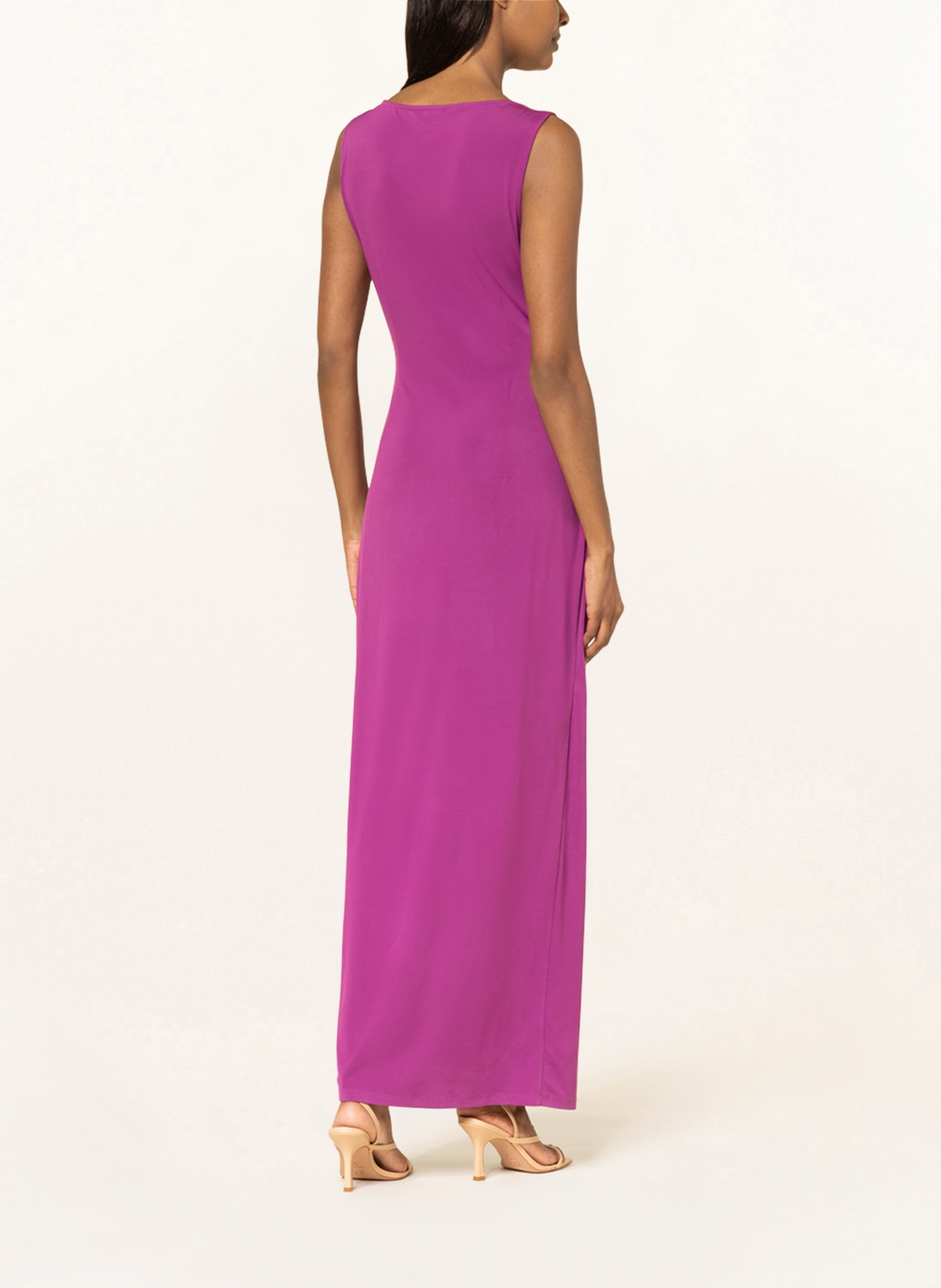 comma Dress in wrap look, Color: FUCHSIA (Image 3)