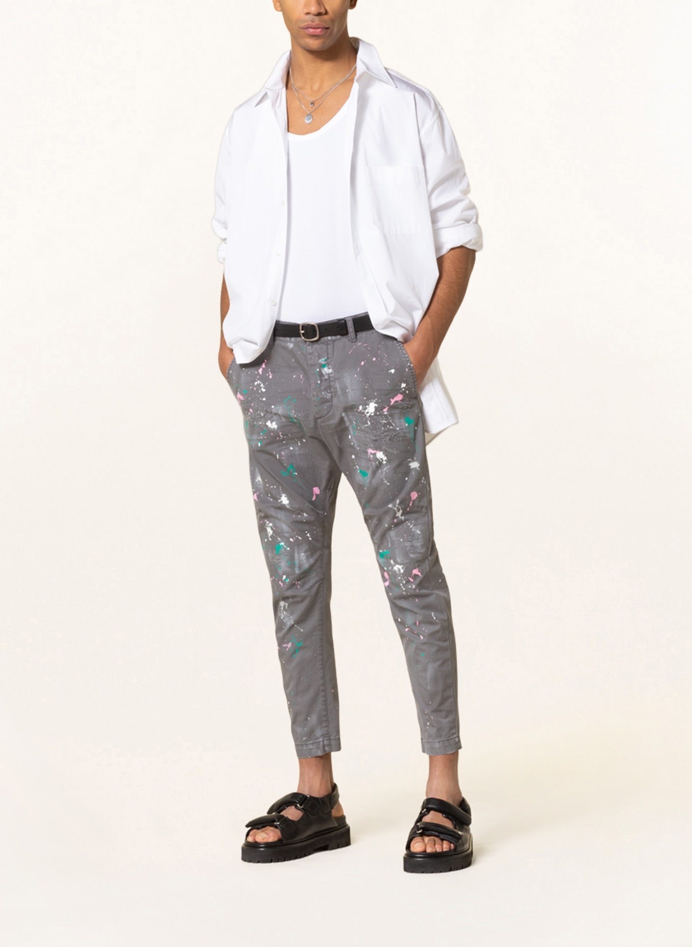 DSQUARED2 Chinos , Color: GRAY (Image 2)