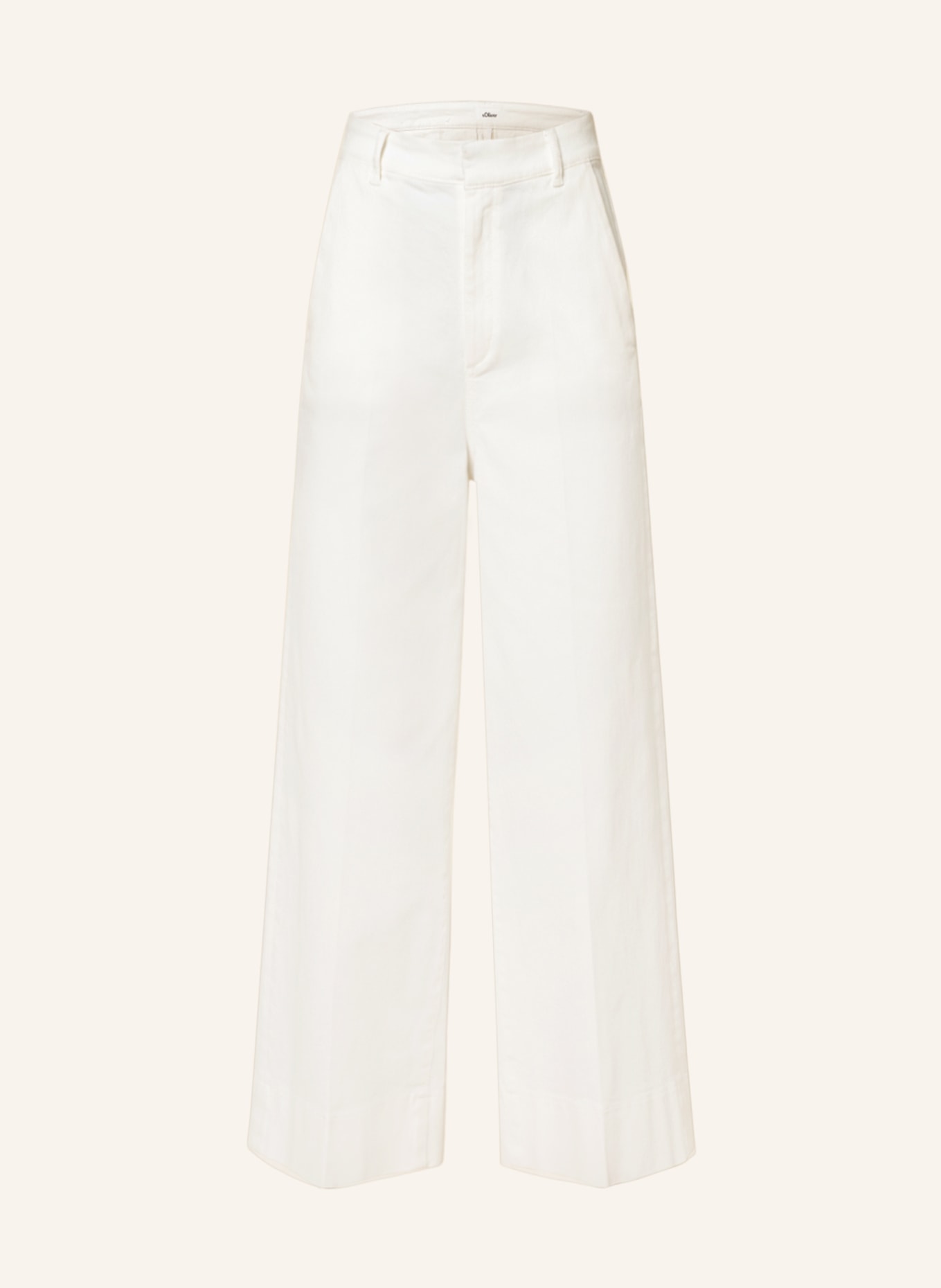 s.Oliver BLACK LABEL Culotte jeans, Color: 03Z8 WHITE(Image null)