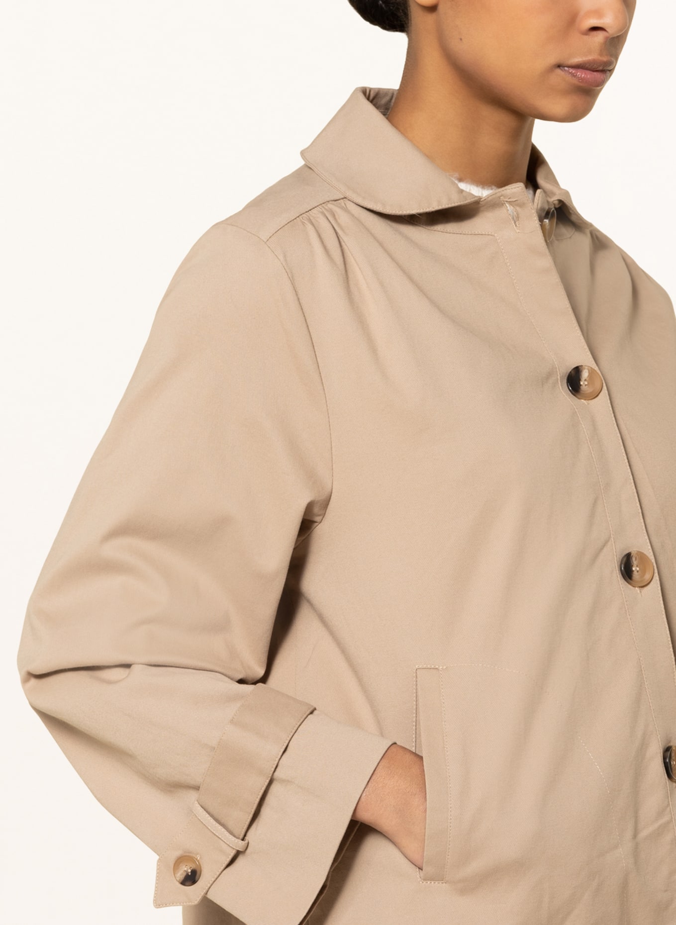 lollys laundry Kastenjacke VIOLA, Farbe: BEIGE (Bild 4)