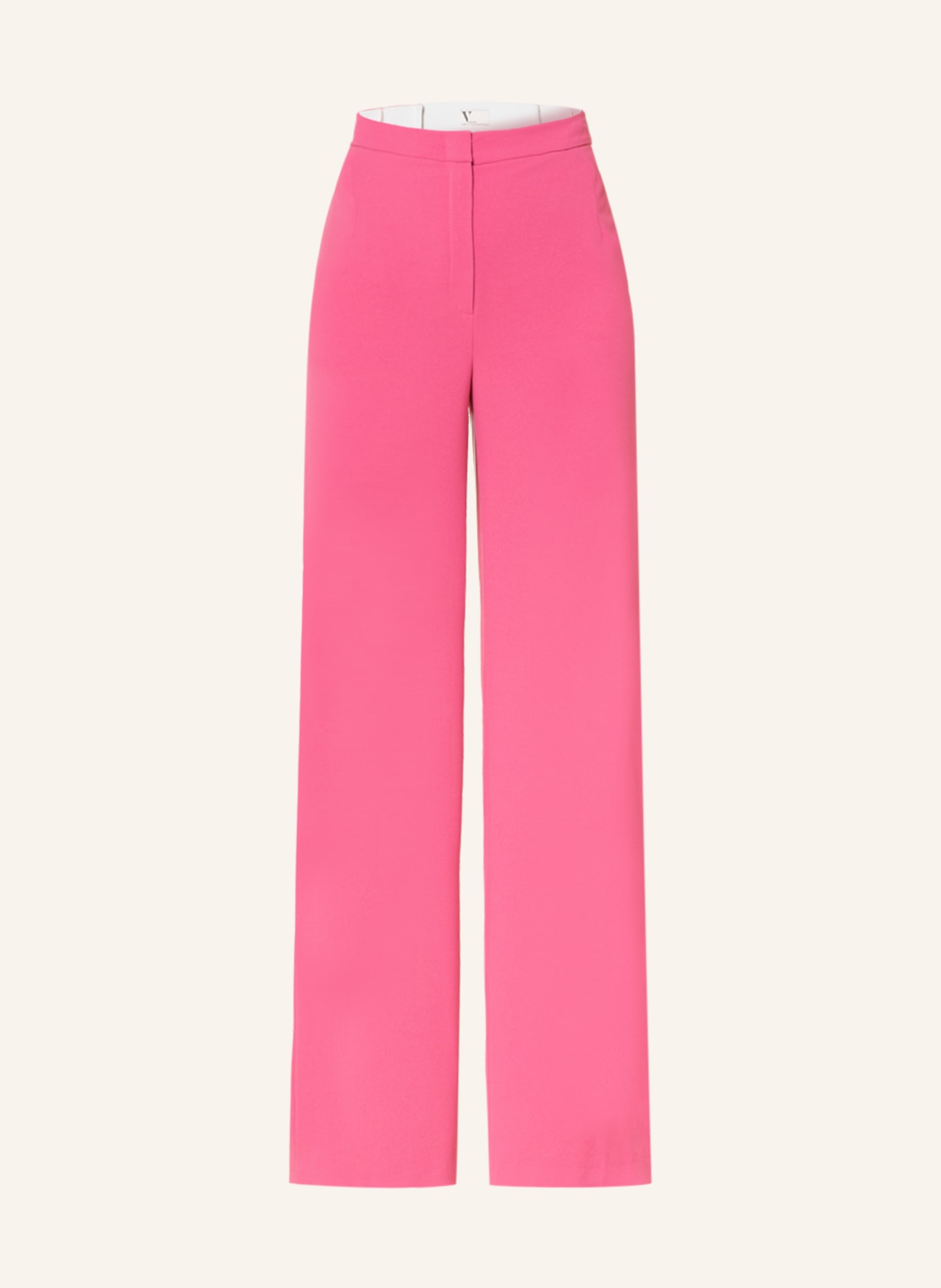 V by Vera Mont Wide leg trousers, Color: PINK (Image 1)