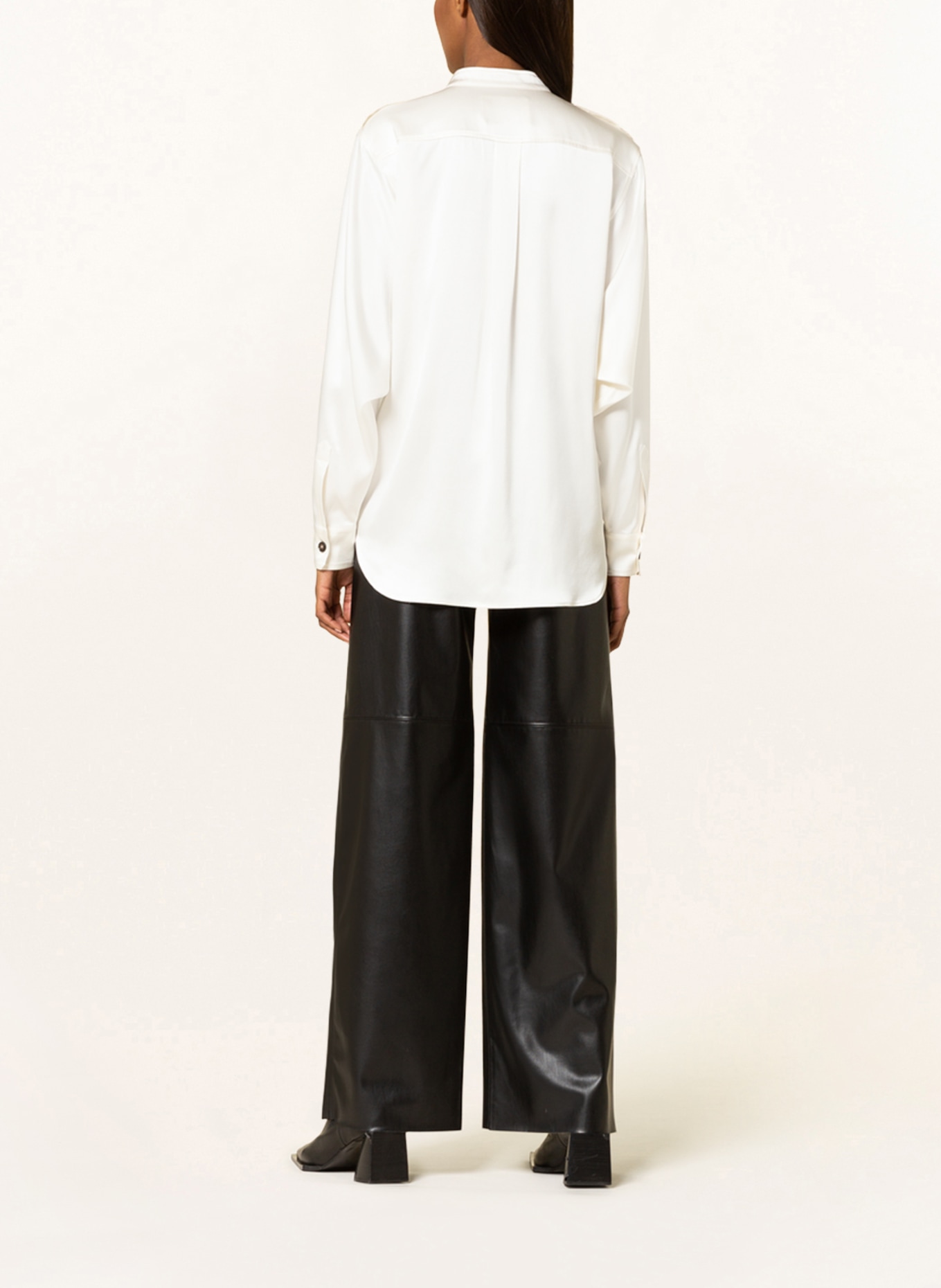 VIKY RADER STUDIO Silk blouse, Color: CREAM (Image 3)