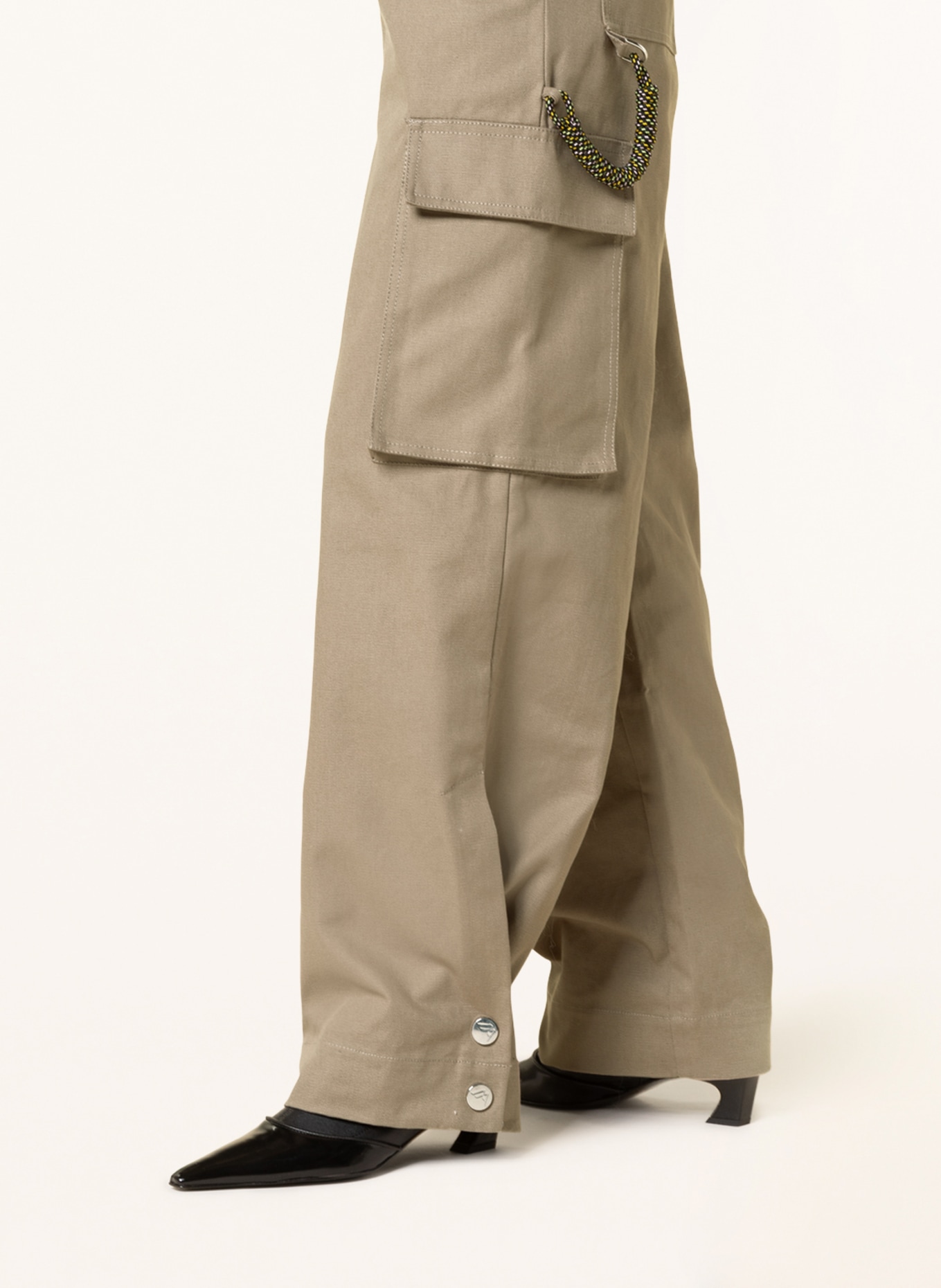 REMAIN Cargo pants, Color: OLIVE (Image 5)