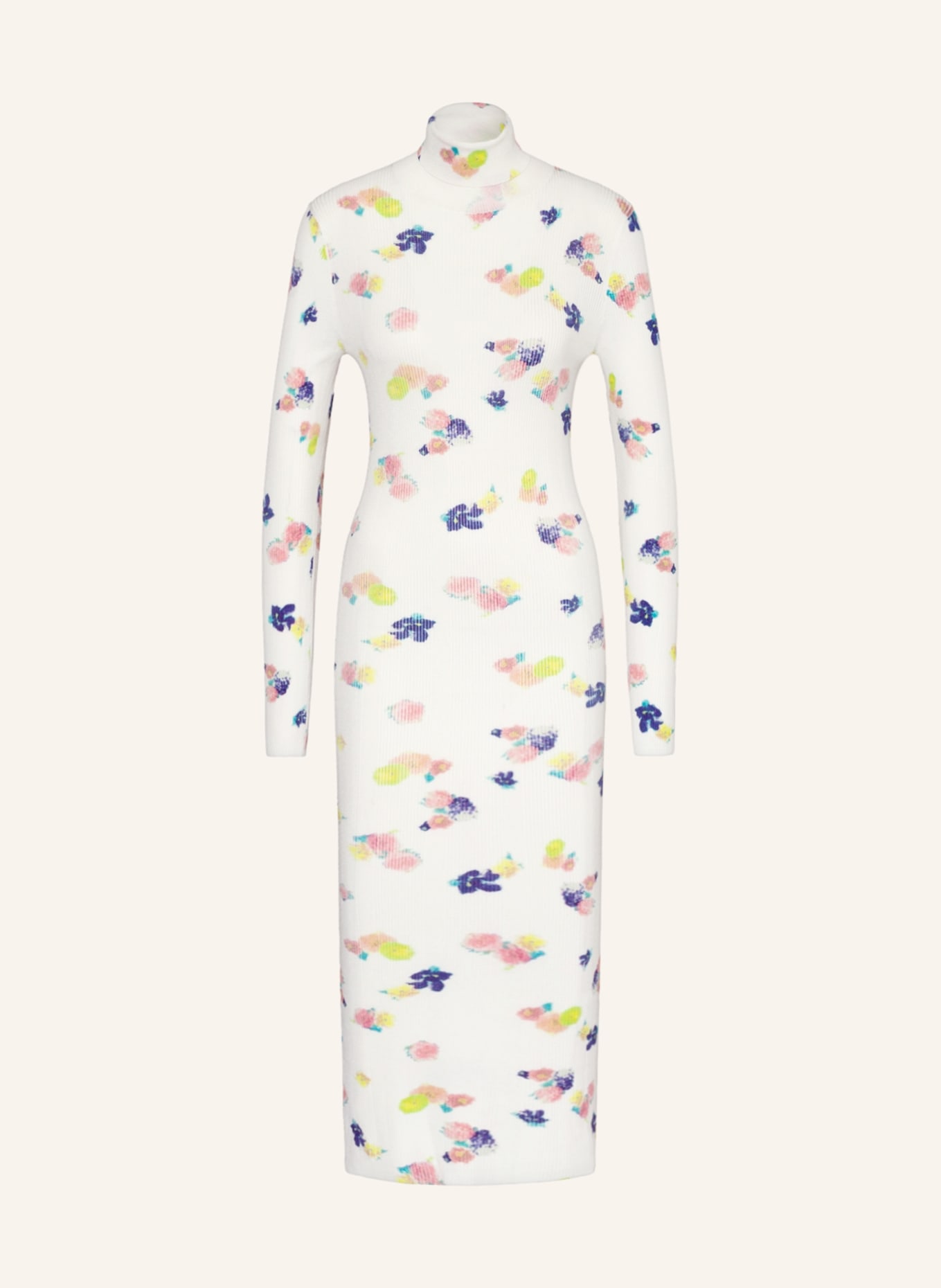 REMAIN Dress, Color: WHITE/ PINK/ PURPLE (Image 1)
