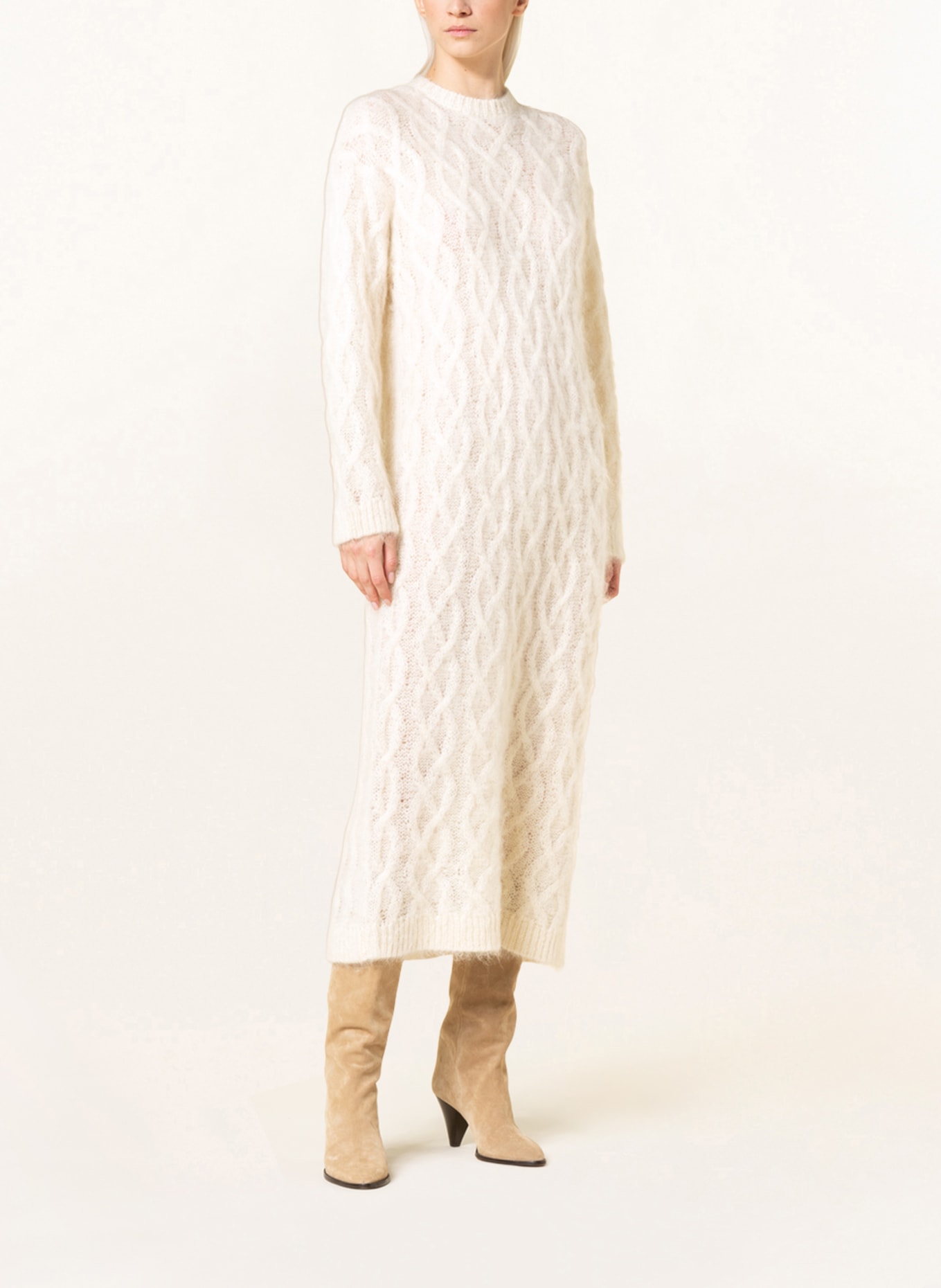 REMAIN Knit dress, Color: ECRU (Image 2)