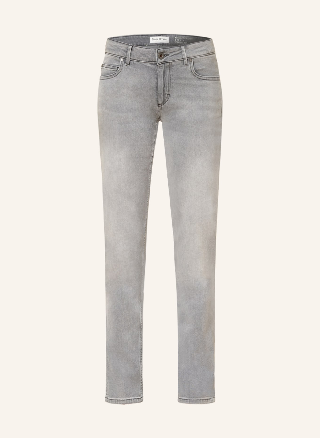 Marc O'Polo Straight Jeans, Farbe: 036 Authentic light grey wash (Bild 1)