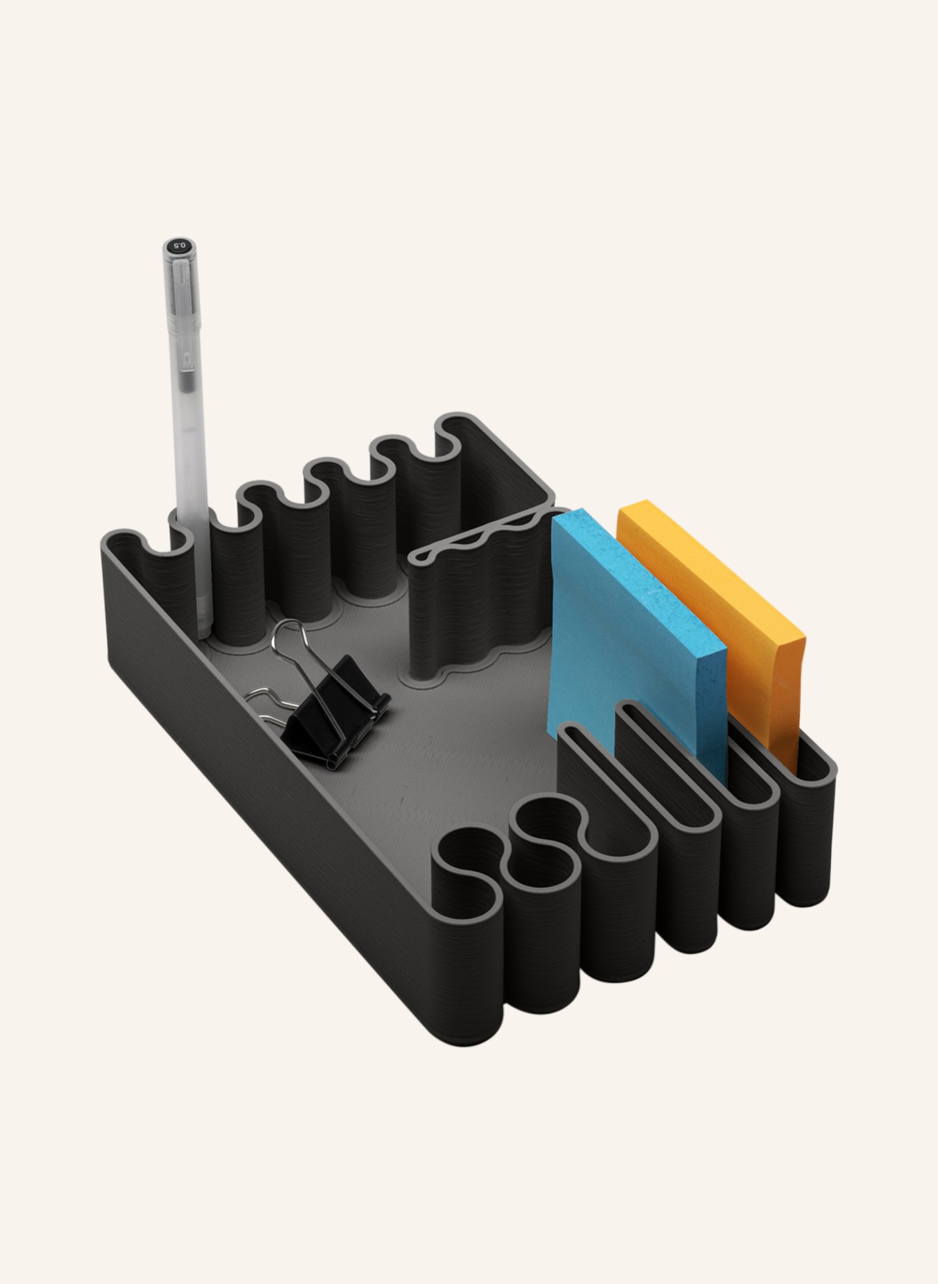 bFRIENDS bene Organizér na psací stůl BFRIENDS M: TMAVĚ ŠEDÁ