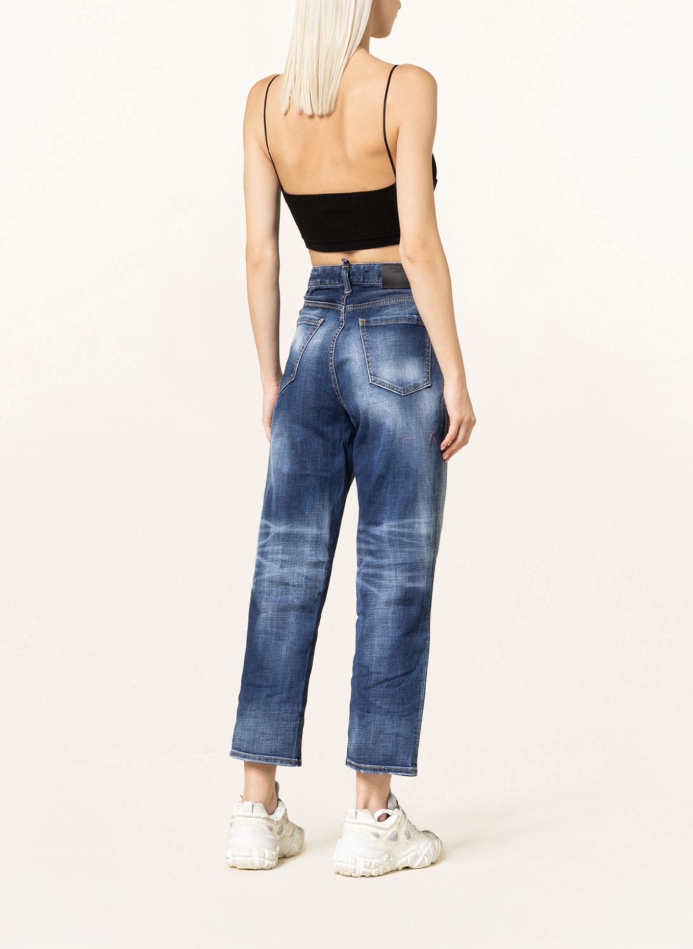 DSQUARED2 7/8 jeans BOSTON, Color: 470 BLUE NAVY (Image 3)