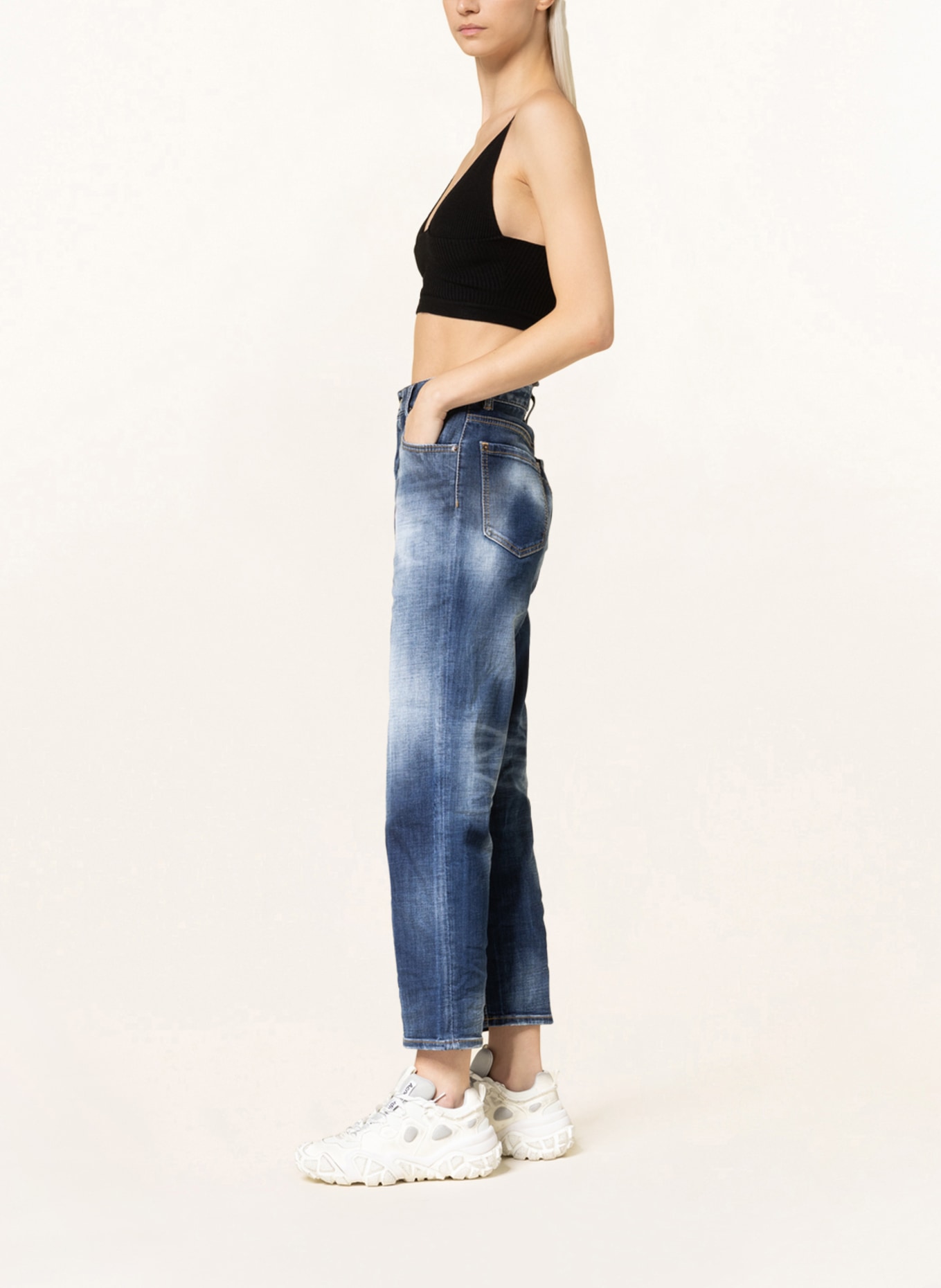 DSQUARED2 7/8-Jeans BOSTON, Farbe: 470 BLUE NAVY (Bild 4)