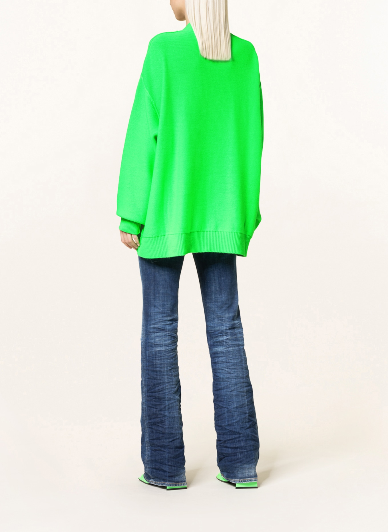 DSQUARED2 Cardigan , Color: NEON GREEN (Image 3)