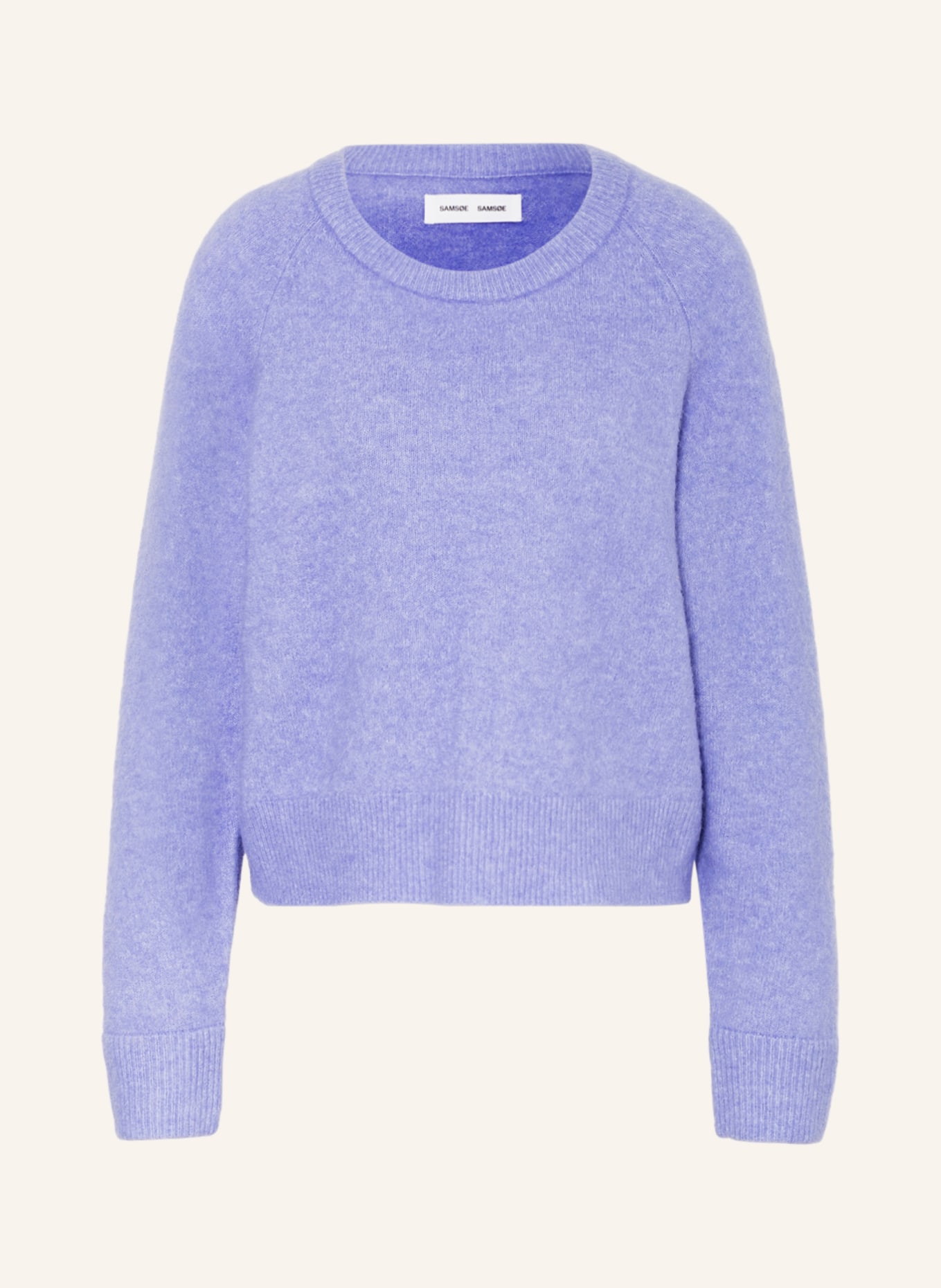 SAMSØE  SAMSØE Sweater NOR with alpaca, Color: PURPLE (Image 1)