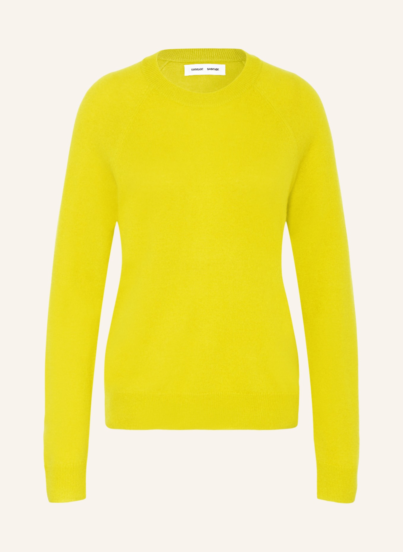 SAMSØE  SAMSØE Cashmere sweater BOSTON, Color: LIGHT GREEN (Image 1)