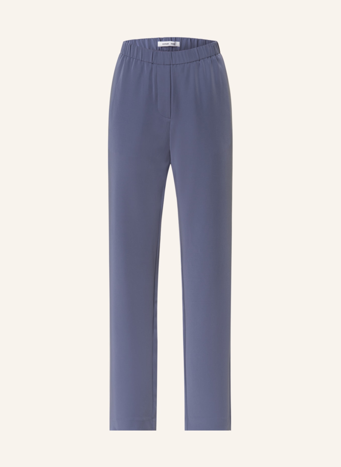 SAMSØE  SAMSØE Wide leg trousers HOYS, Color: BLUE (Image 1)