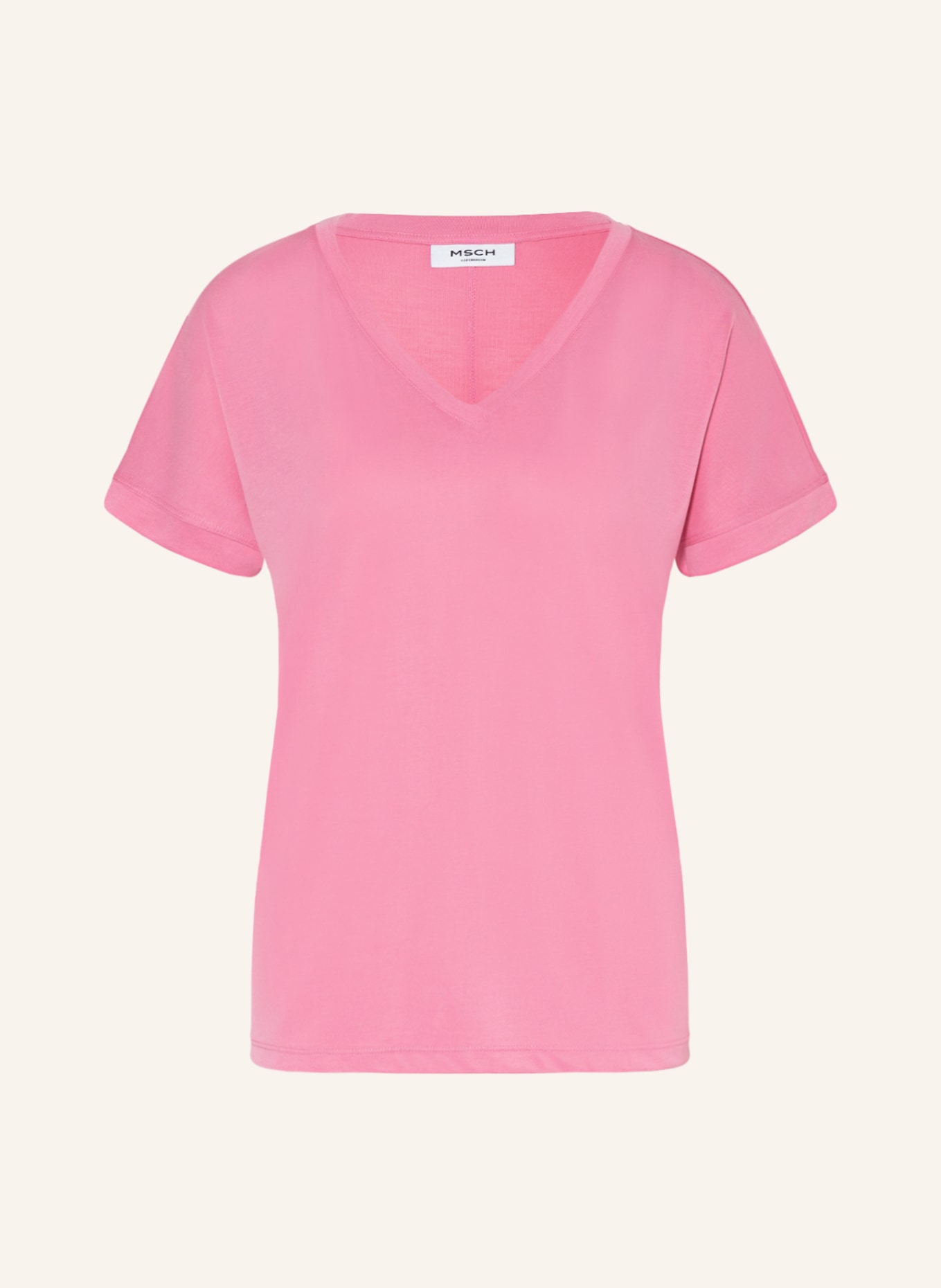 MSCH COPENHAGEN T-Shirt MSCHFENYA, Farbe: ROSA (Bild 1)