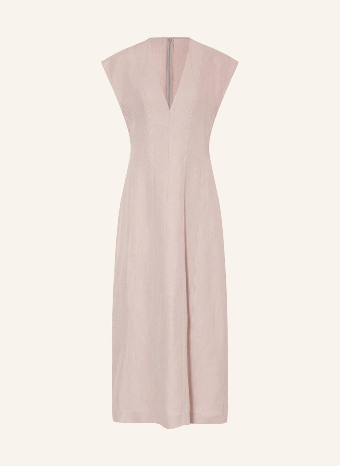 FABIANA FILIPPI Dress with linen, Color: ROSE (Image 1)