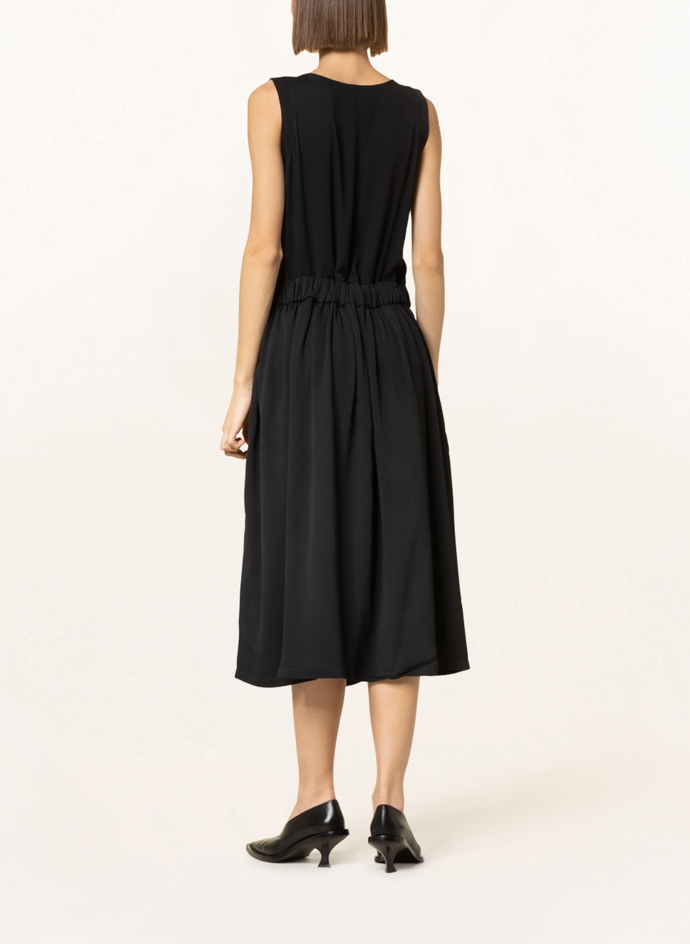 FABIANA FILIPPI Dress with silk , Color: BLACK (Image 3)