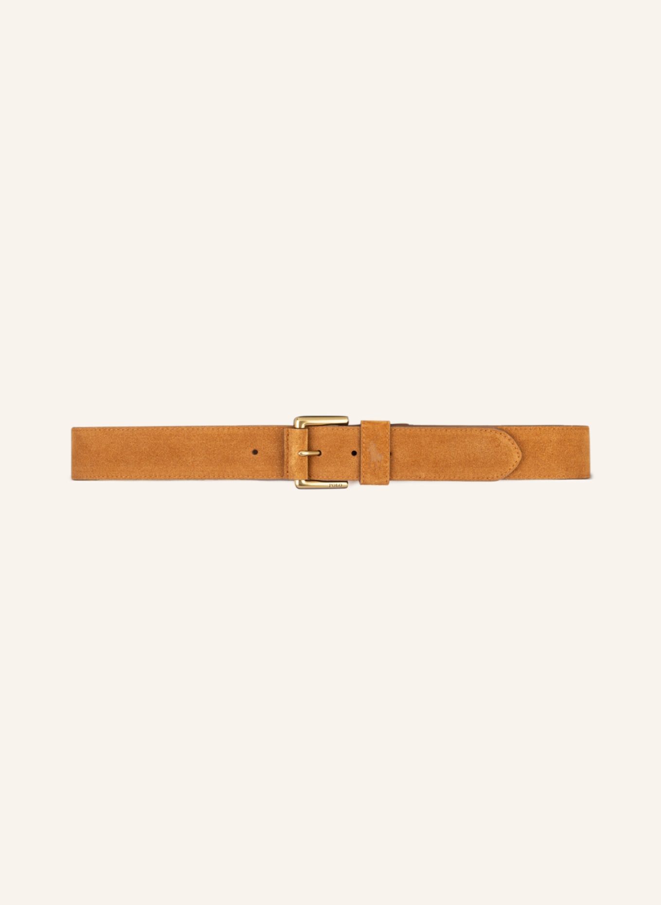 POLO RALPH LAUREN Leather belt , Color: COGNAC (Image 2)