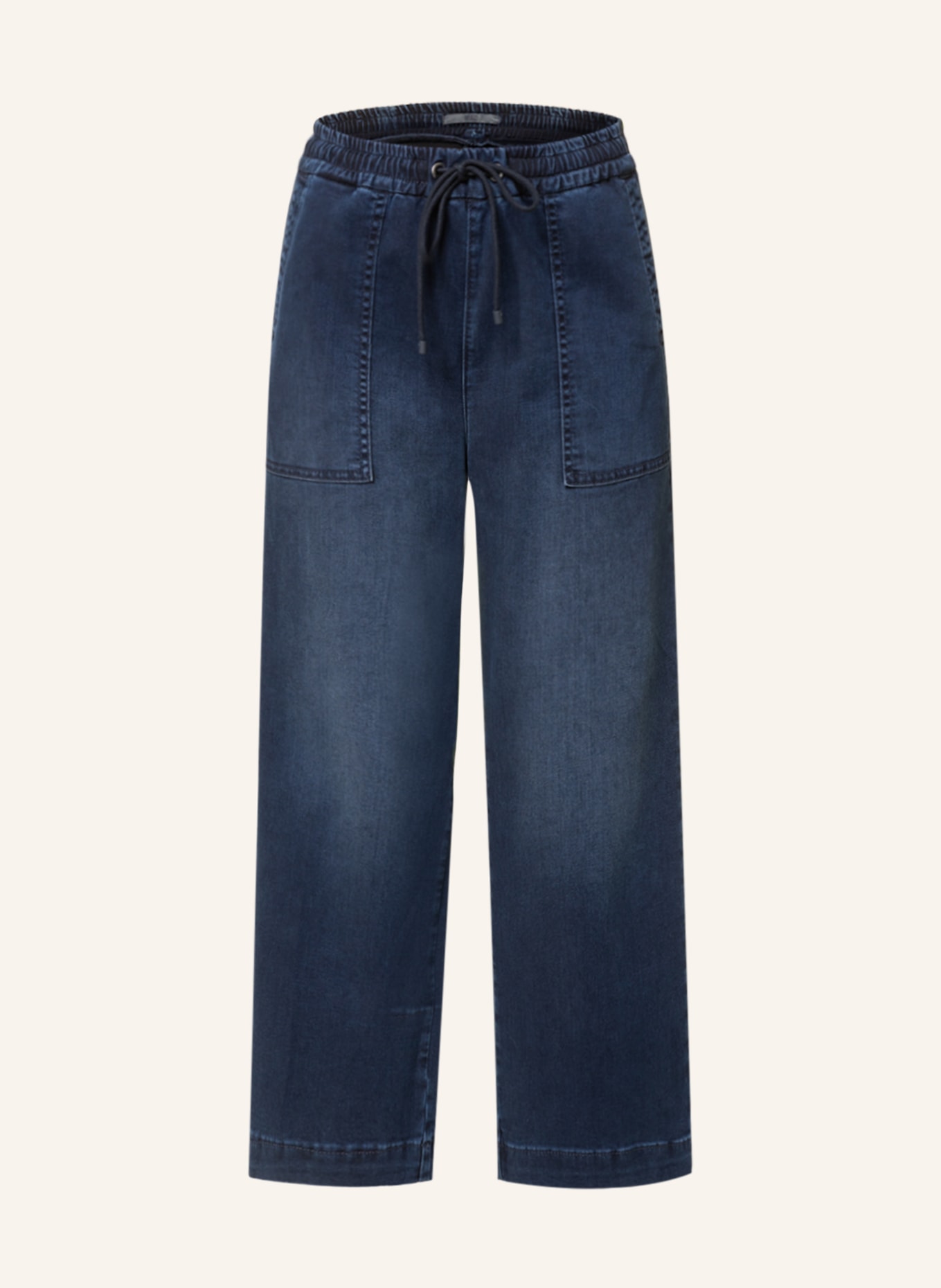 MAC Culotte kalhoty v džínovém vzhledu , Barva: D800 dark blue commercial wash (Obrázek 1)