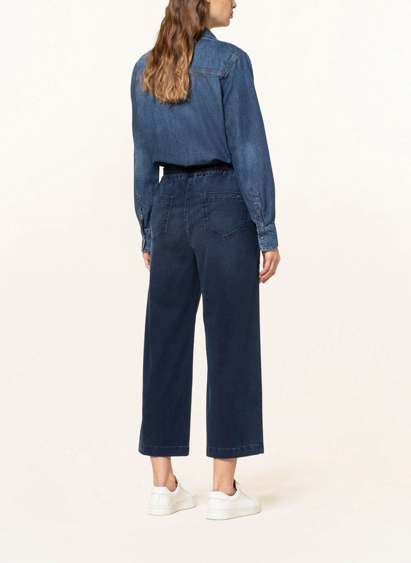 MAC Culotte kalhoty v džínovém vzhledu , Barva: D800 dark blue commercial wash (Obrázek 3)
