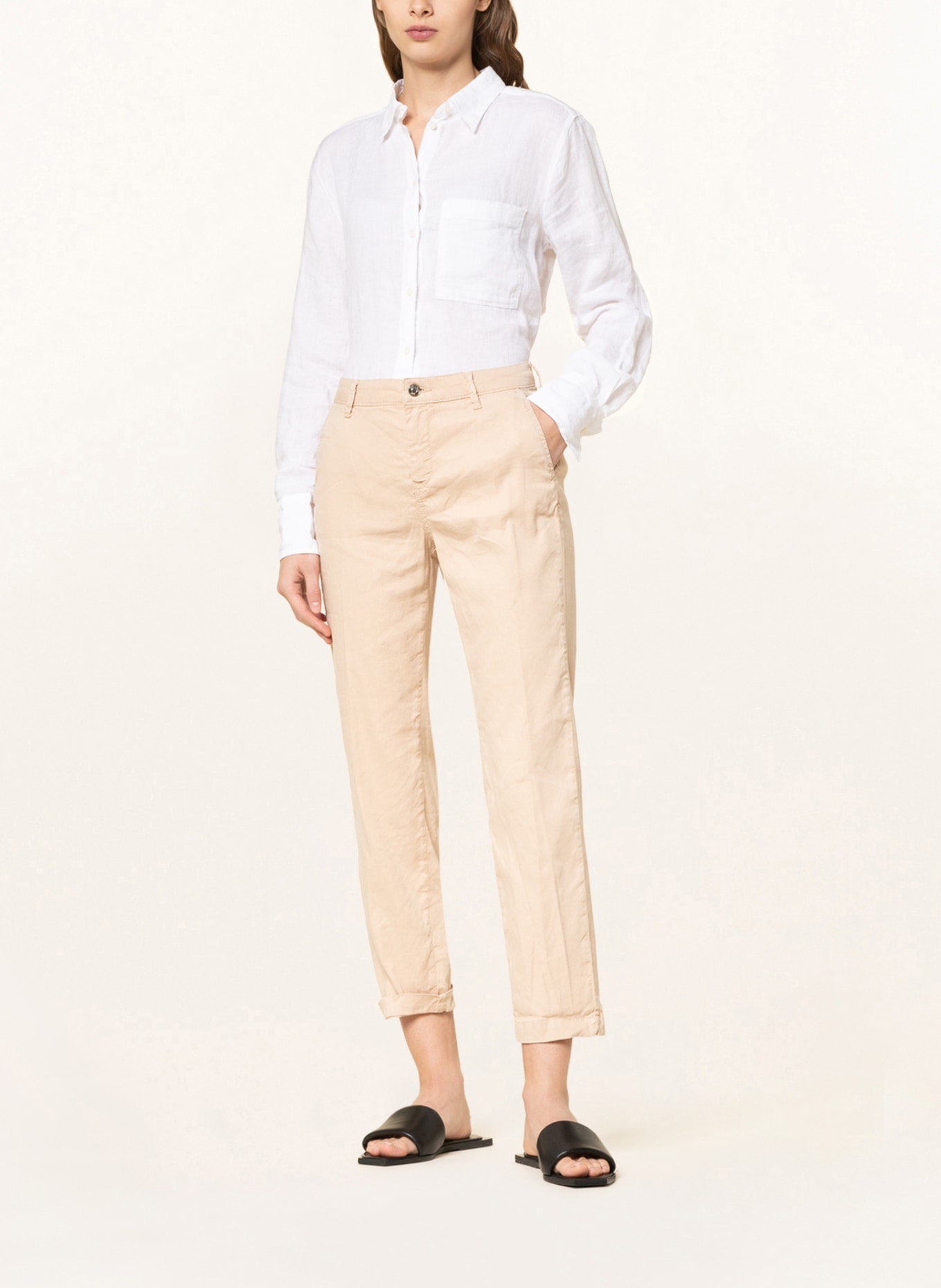MAC Chinos with linen , Color: CAMEL (Image 2)